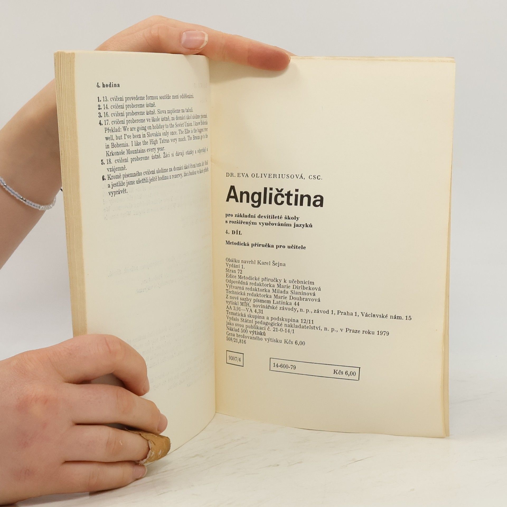 Eva Oliveriusová Angličtina 4