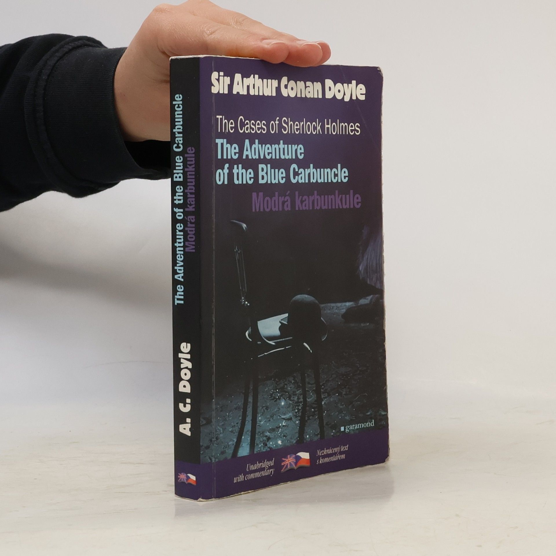 Zora Wolfová The Cases of Sherlock Holmes. The Adventure of the Blue Carbuncle = Modrá karbunkule