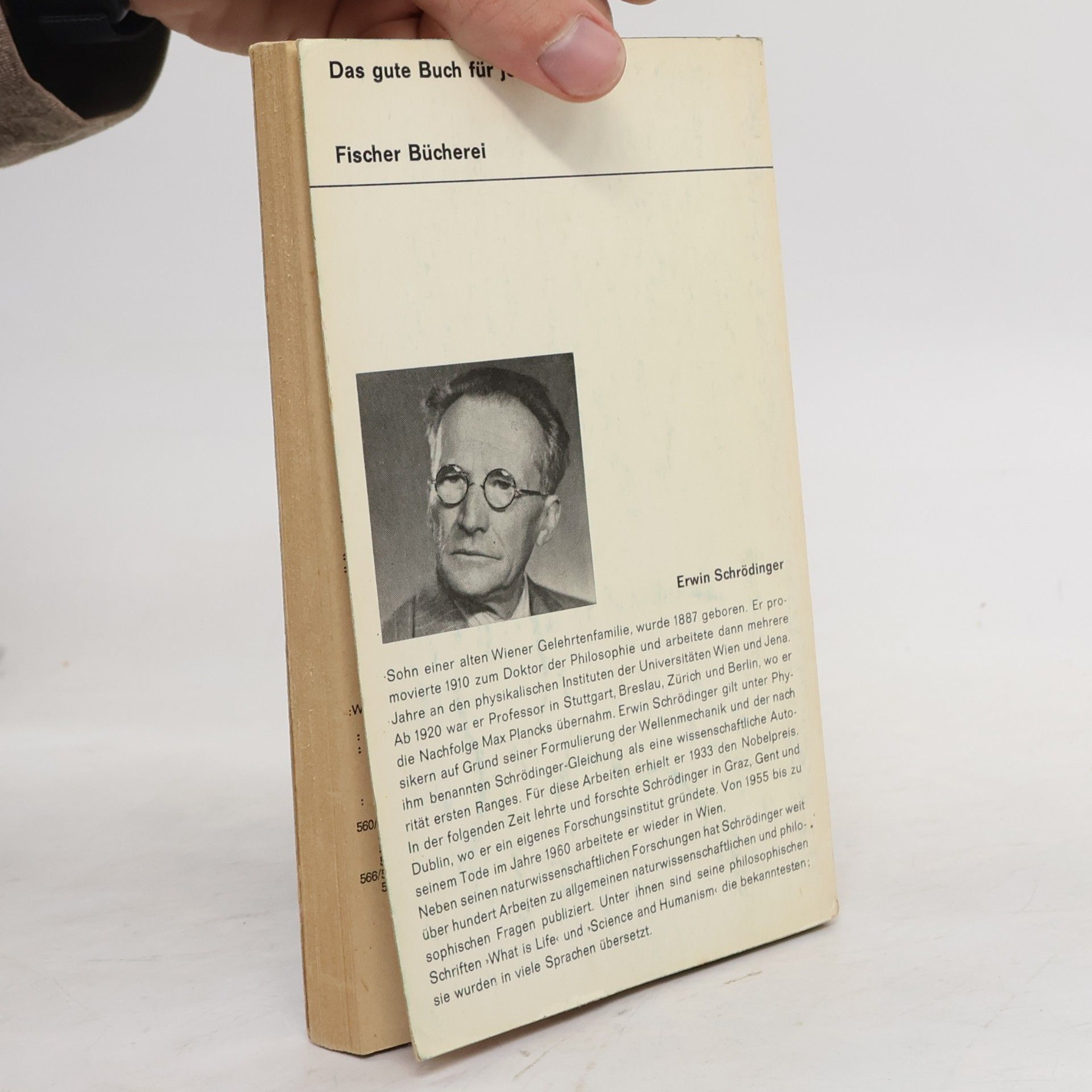 Erwin Schrödinger Meine Weltansicht