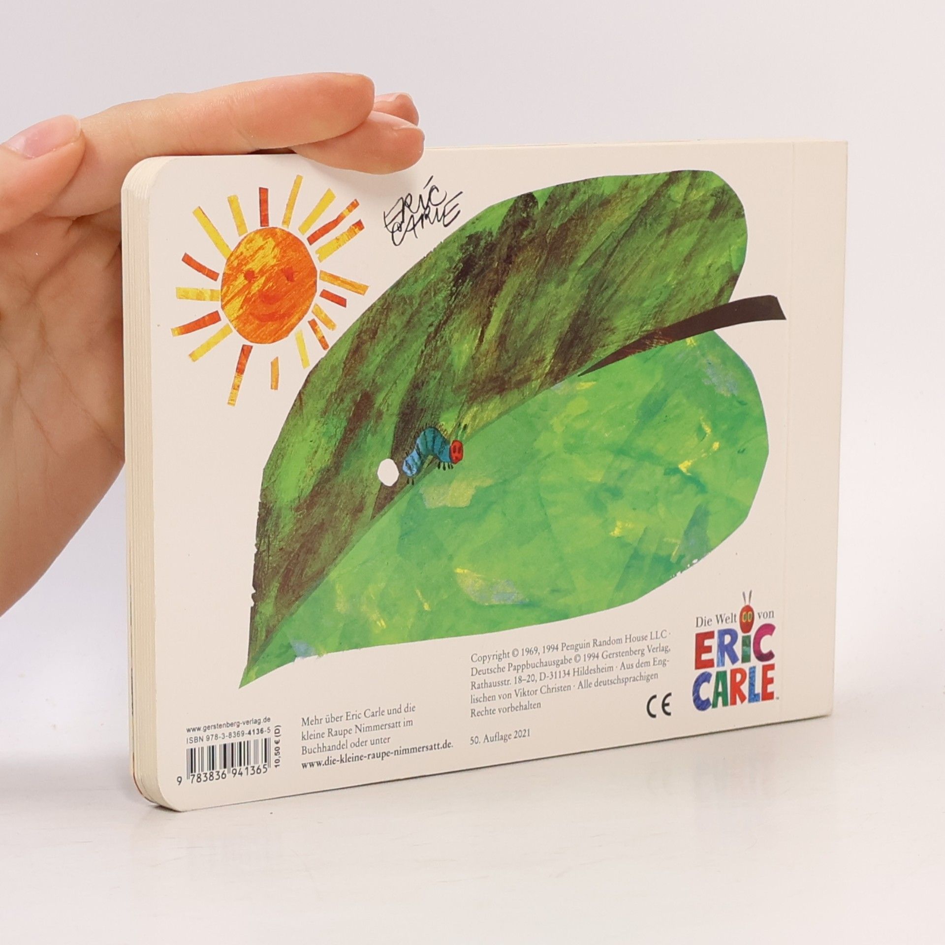 Eric Carle Die kleine Raupe Nimmersatt. Spielbilderbuch