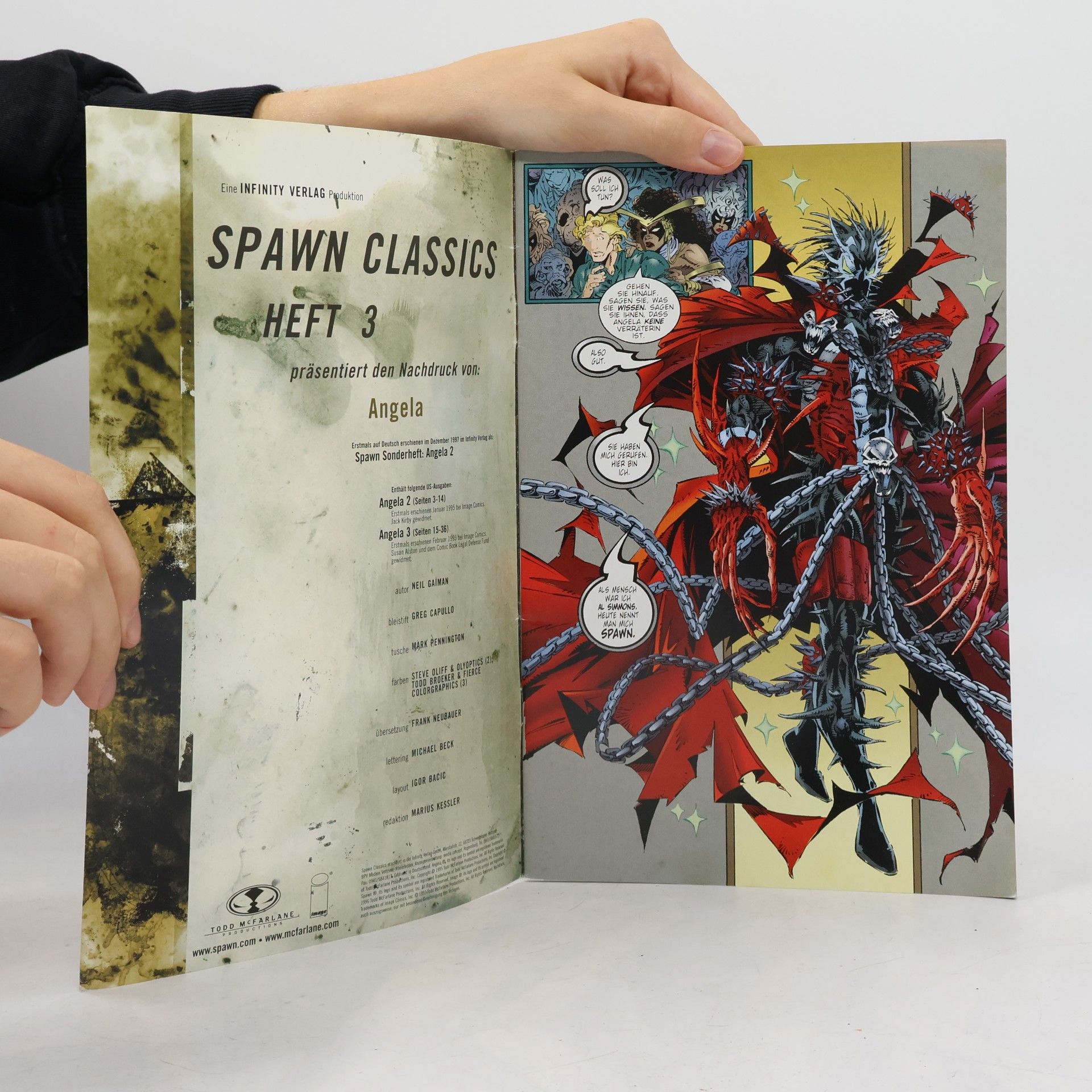 kolektiv Angela. Spawn Classics 3