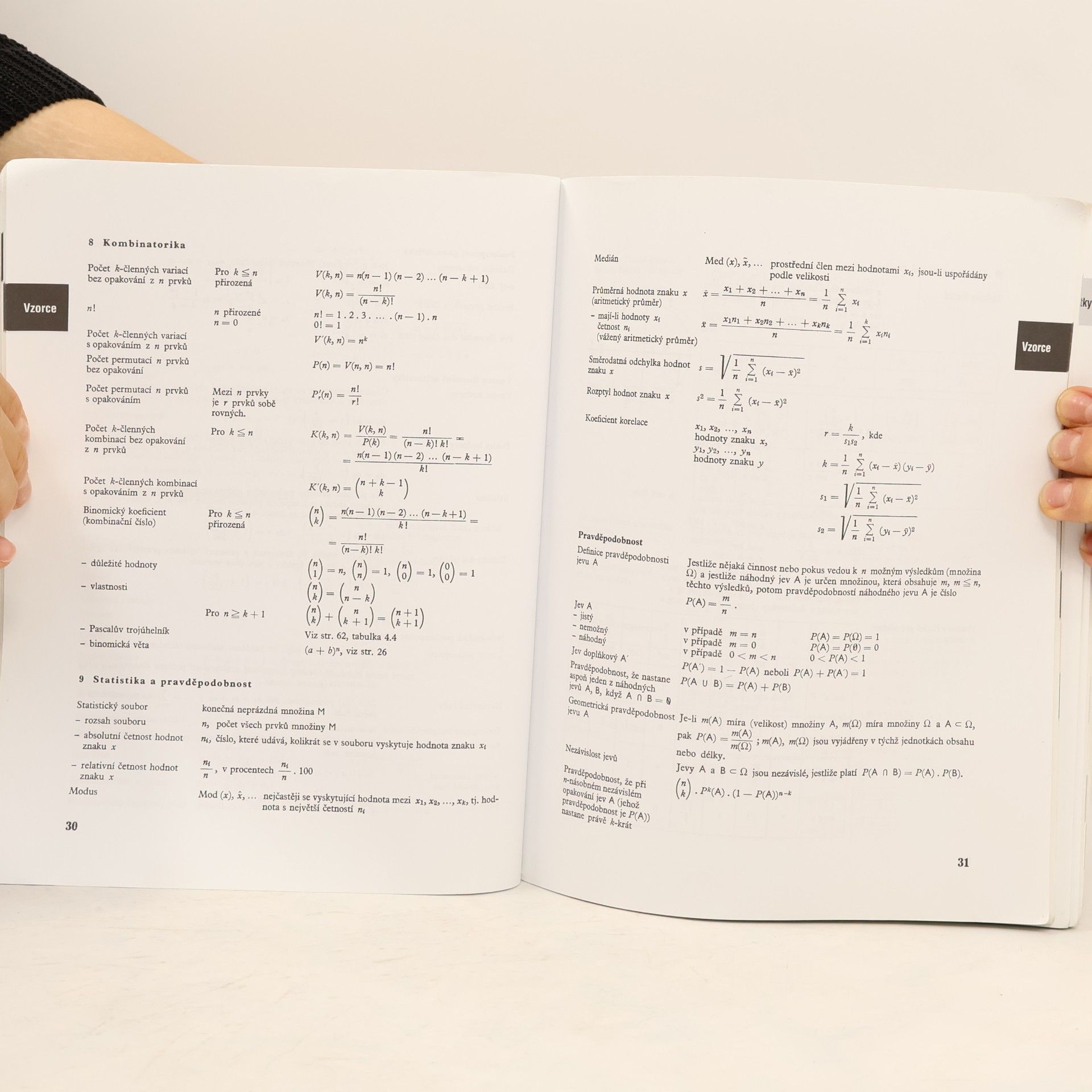 Jiří Mikulčák Matematické, fyzikální a chemické tabulky pro střední školy