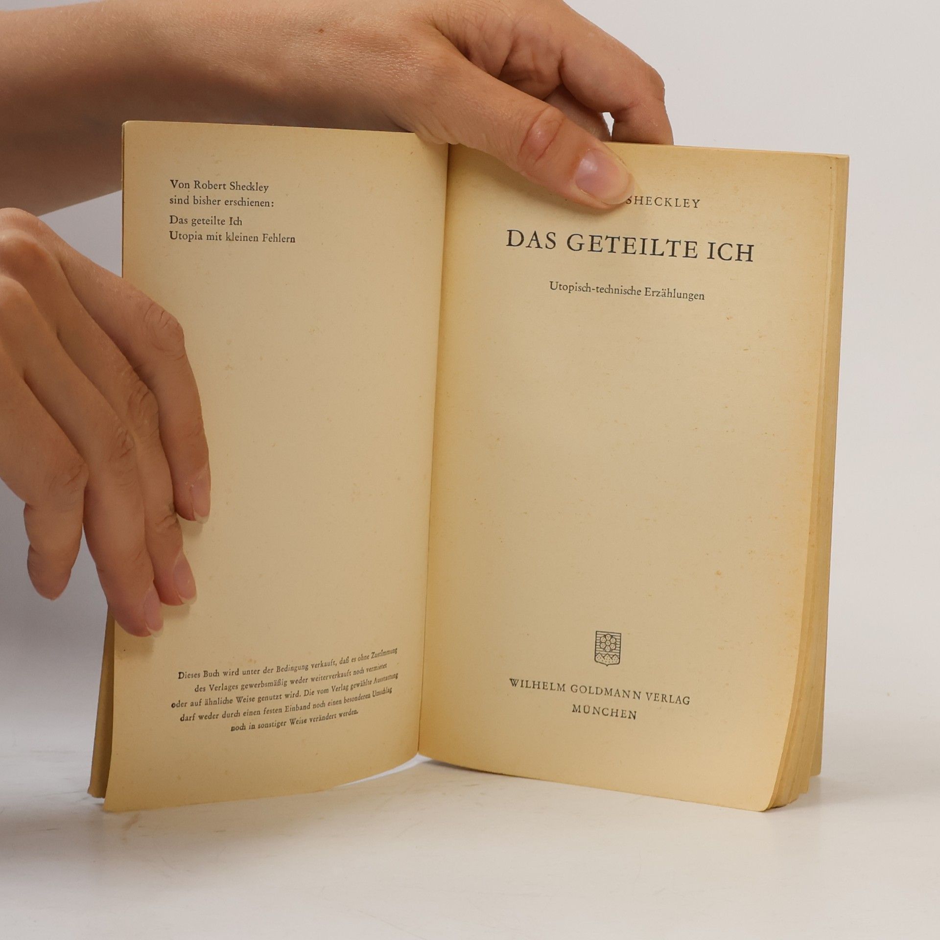 Robert Sheckley Das geteilte Ich