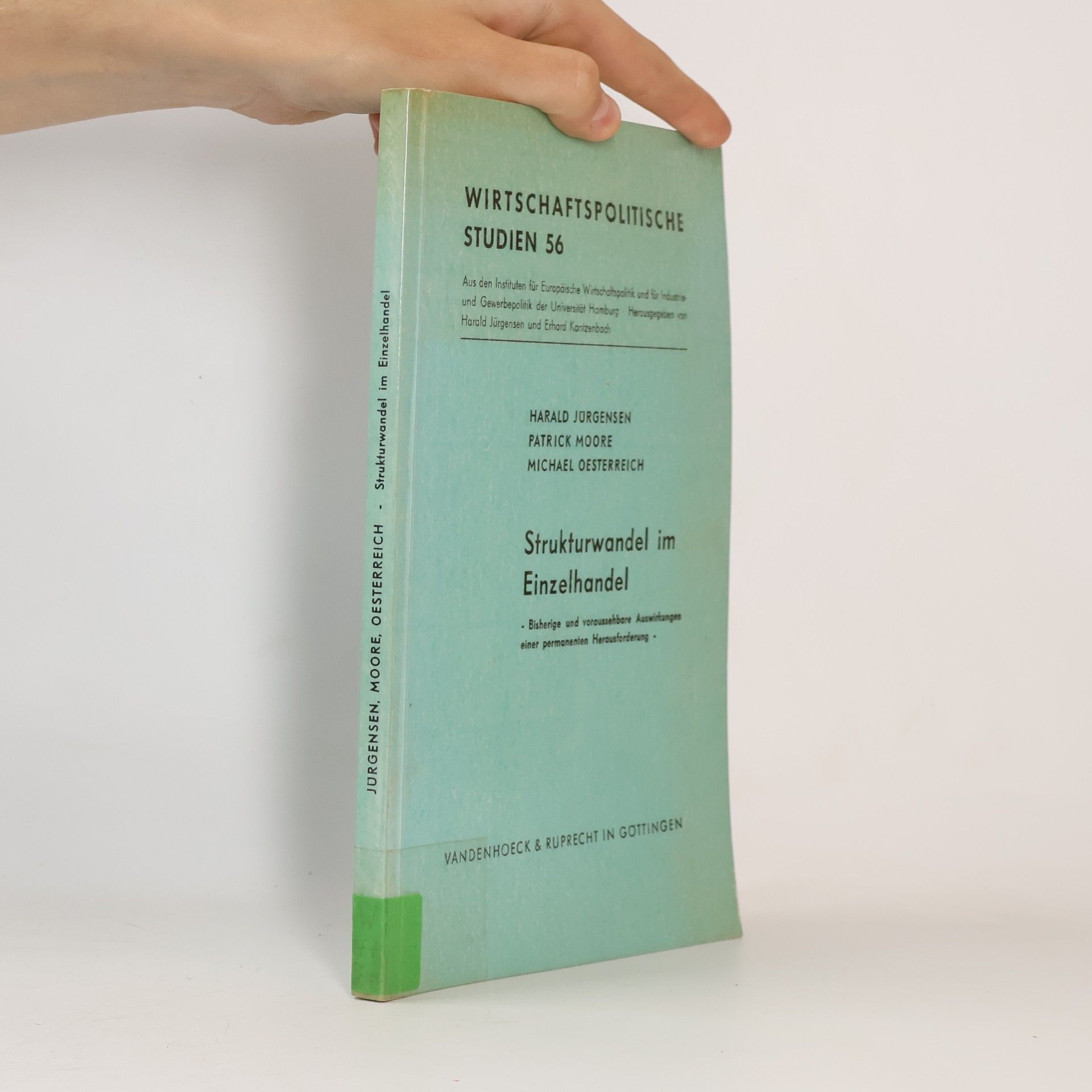 Harald Jürgensen Strukturwandel im Einzelhandel