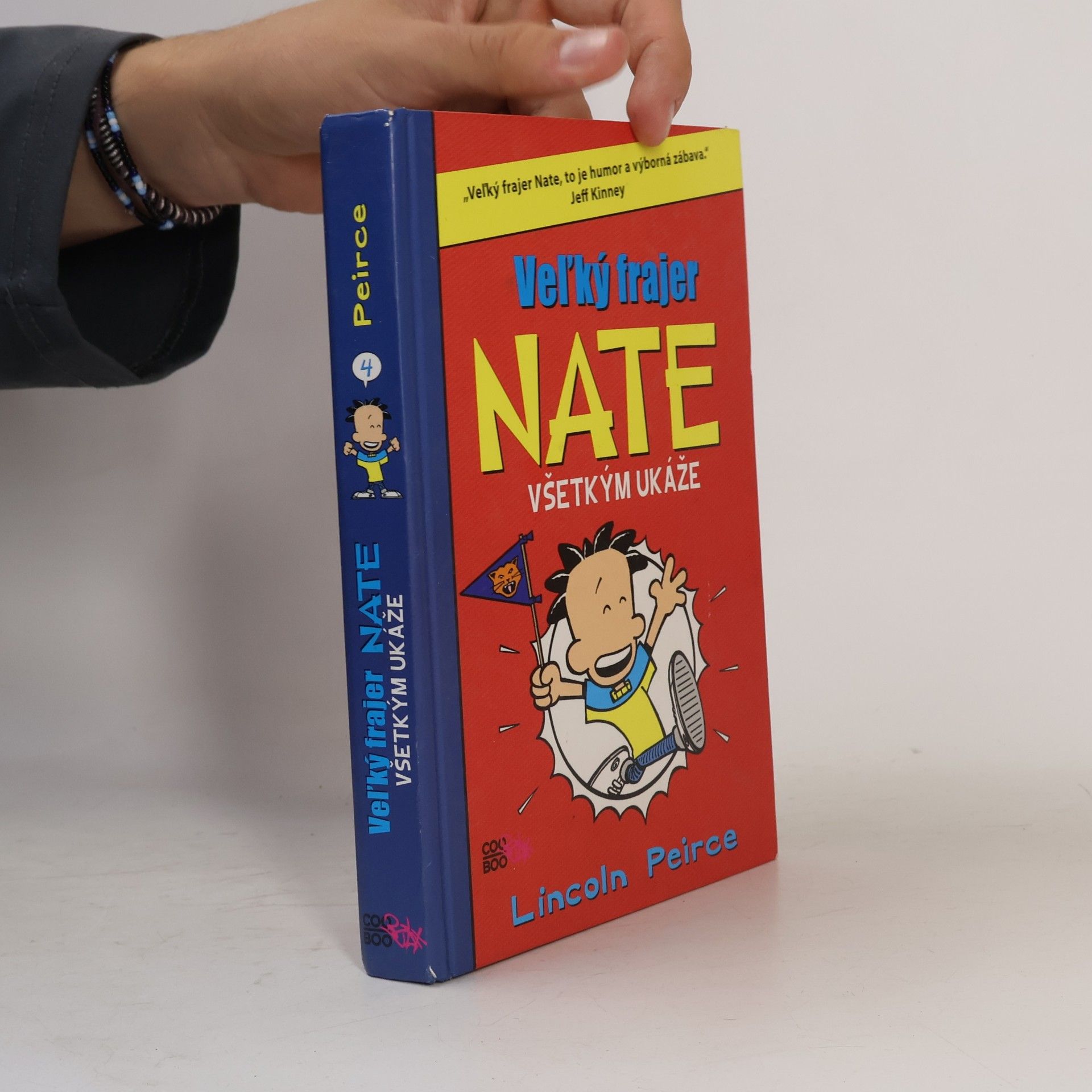 Lincoln Peirce Veľký frajer Nate všetkým ukáže