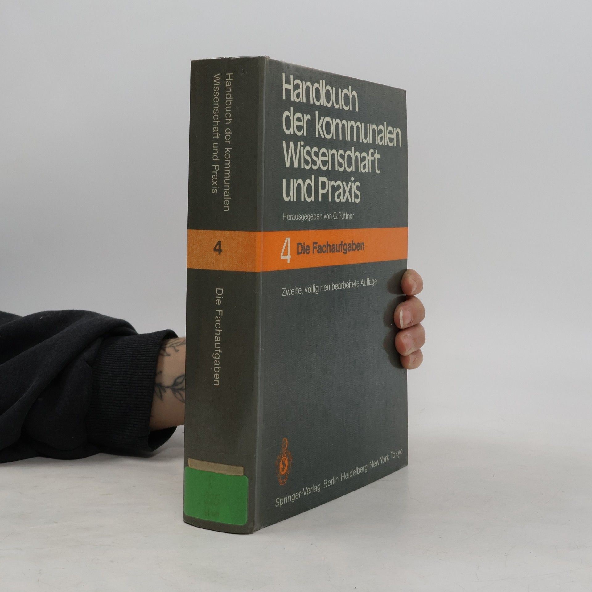 Günter Püttner Handbuch der kommunalen Wissenschaft und Praxis