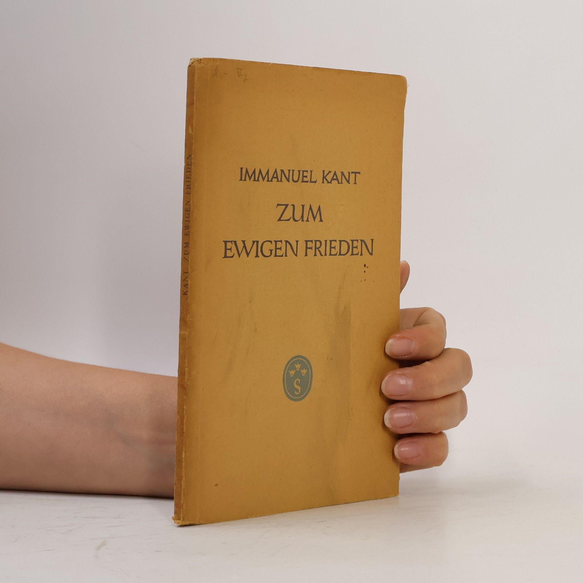 Immanuel Kant Zum ewigen Frieden