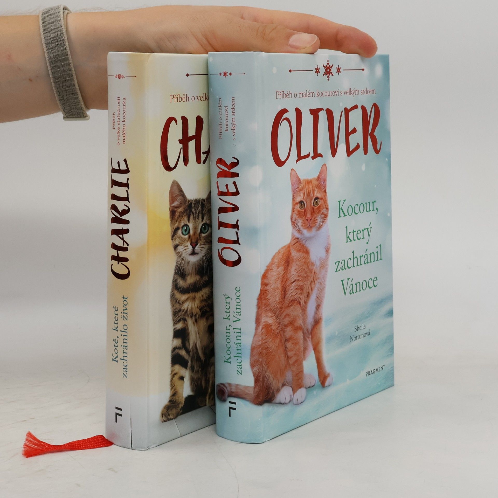 Kočičí příběhy: Charlie : kotě, které zachránilo život. Oliver : kocour, který zachránil Vánoce