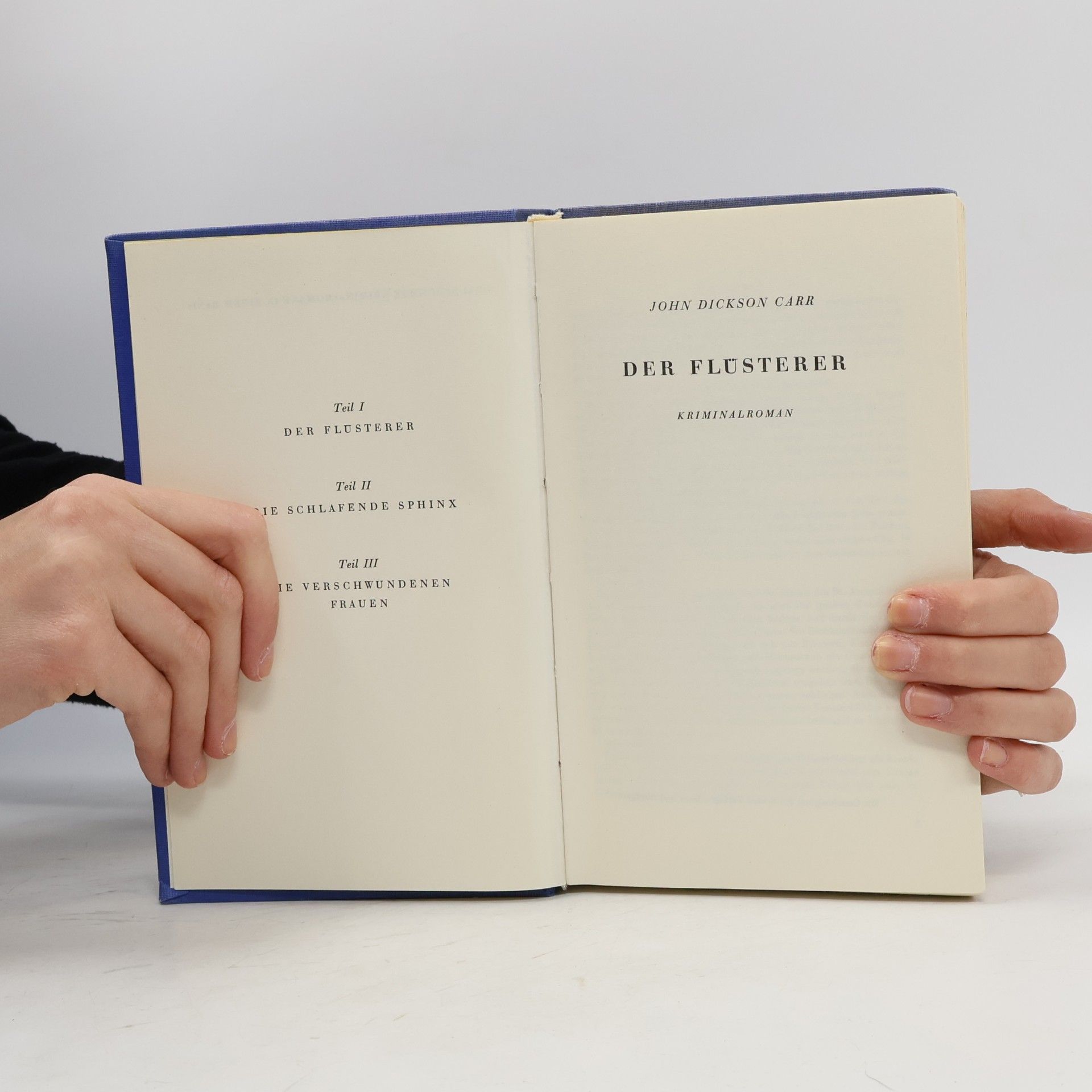 J. Dickson Carr Der Flüsterer
