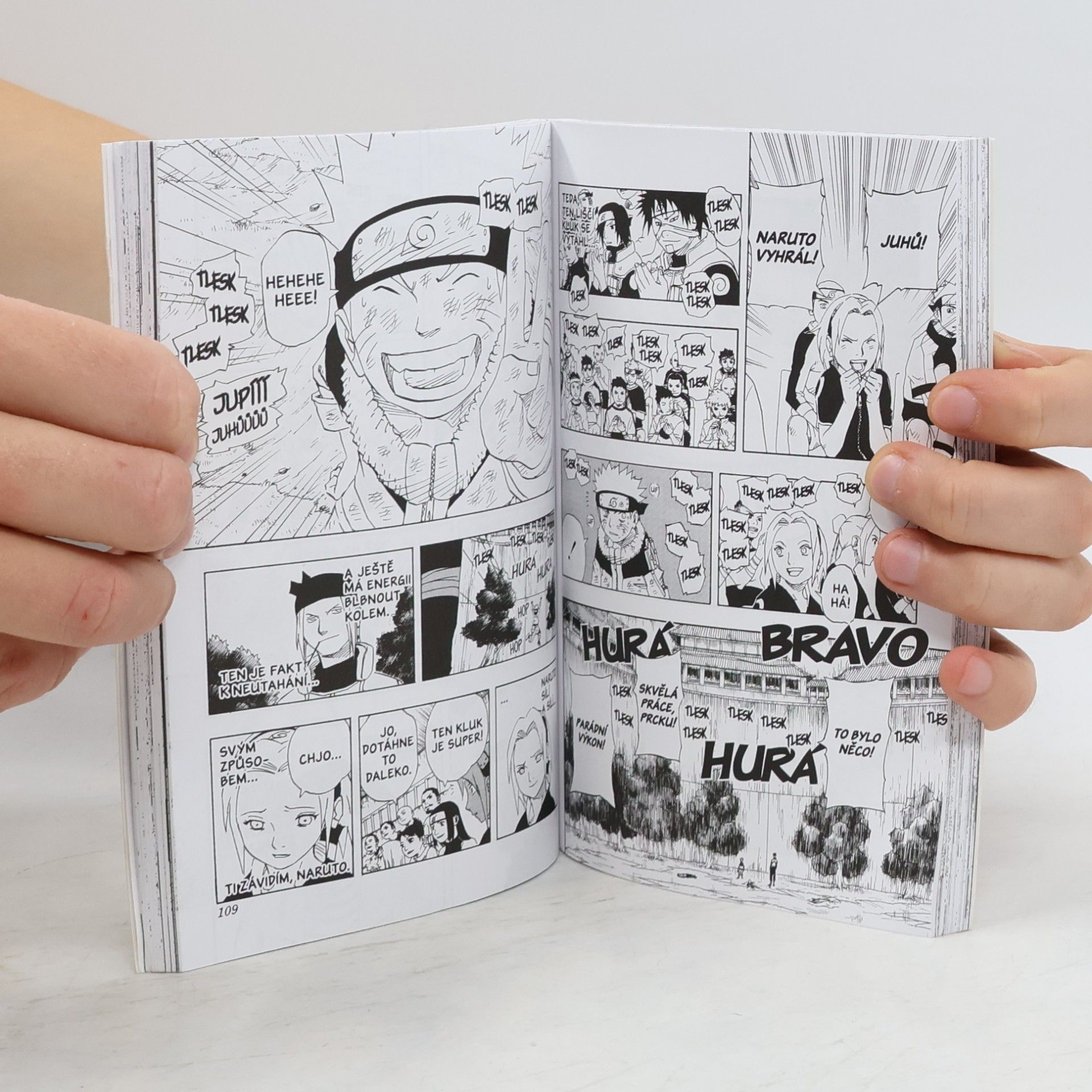Masashi Kishimoto Naruto. 12. díl, Velký vzlet