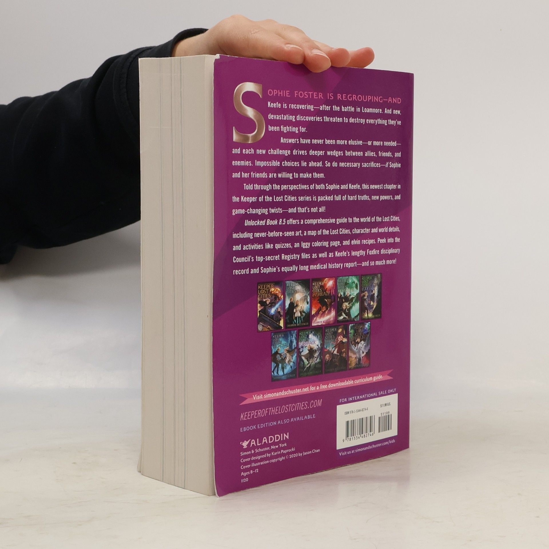 Shannon Messenger Unlocked Book 8.5