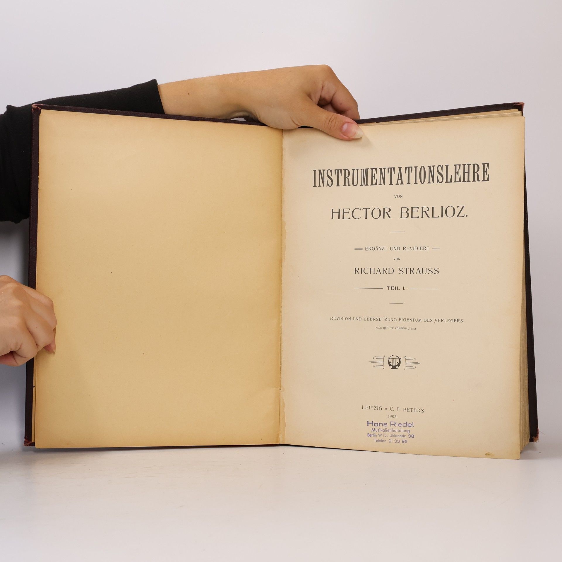 Hector Berlioz Instrumentationslehre I