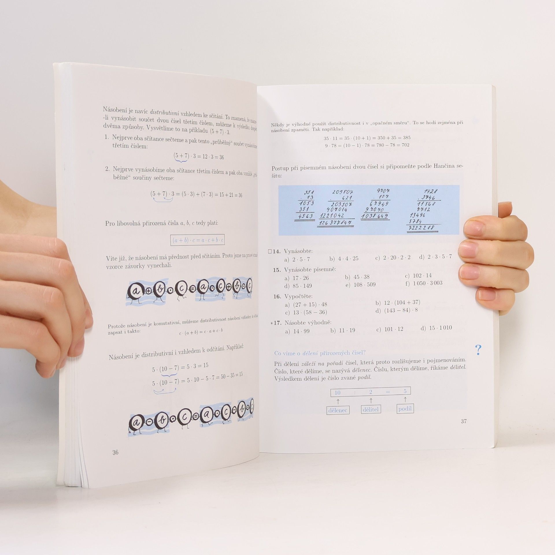 Lucie Václavíková Matematika. Prima, Úvodní opakování