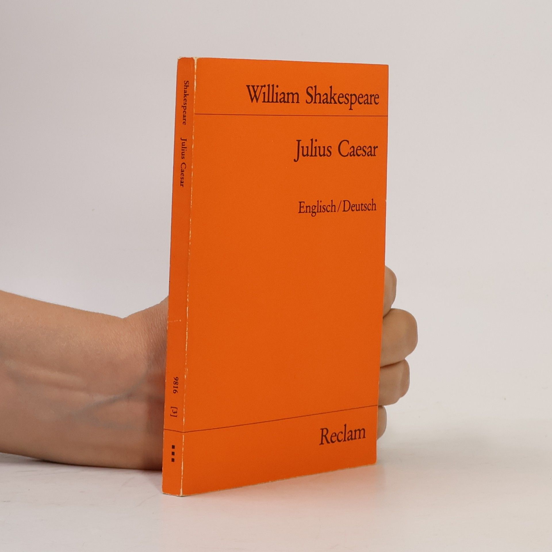 William Shakespeare Julius Caesar. Englisch/Deutsch