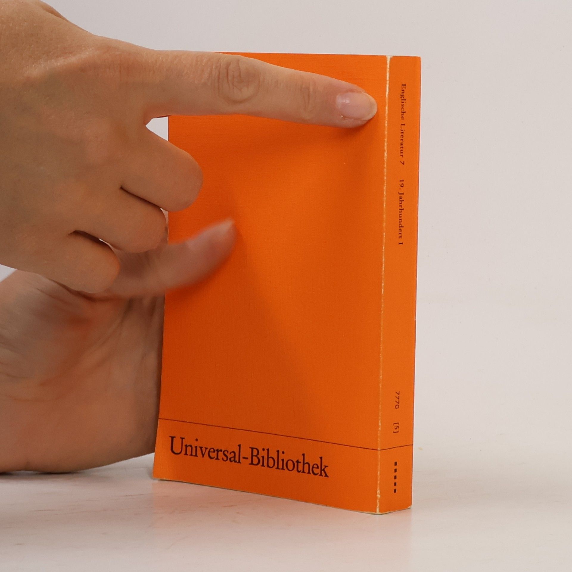 Various authors Die englische Literatur in Text und Darstellung