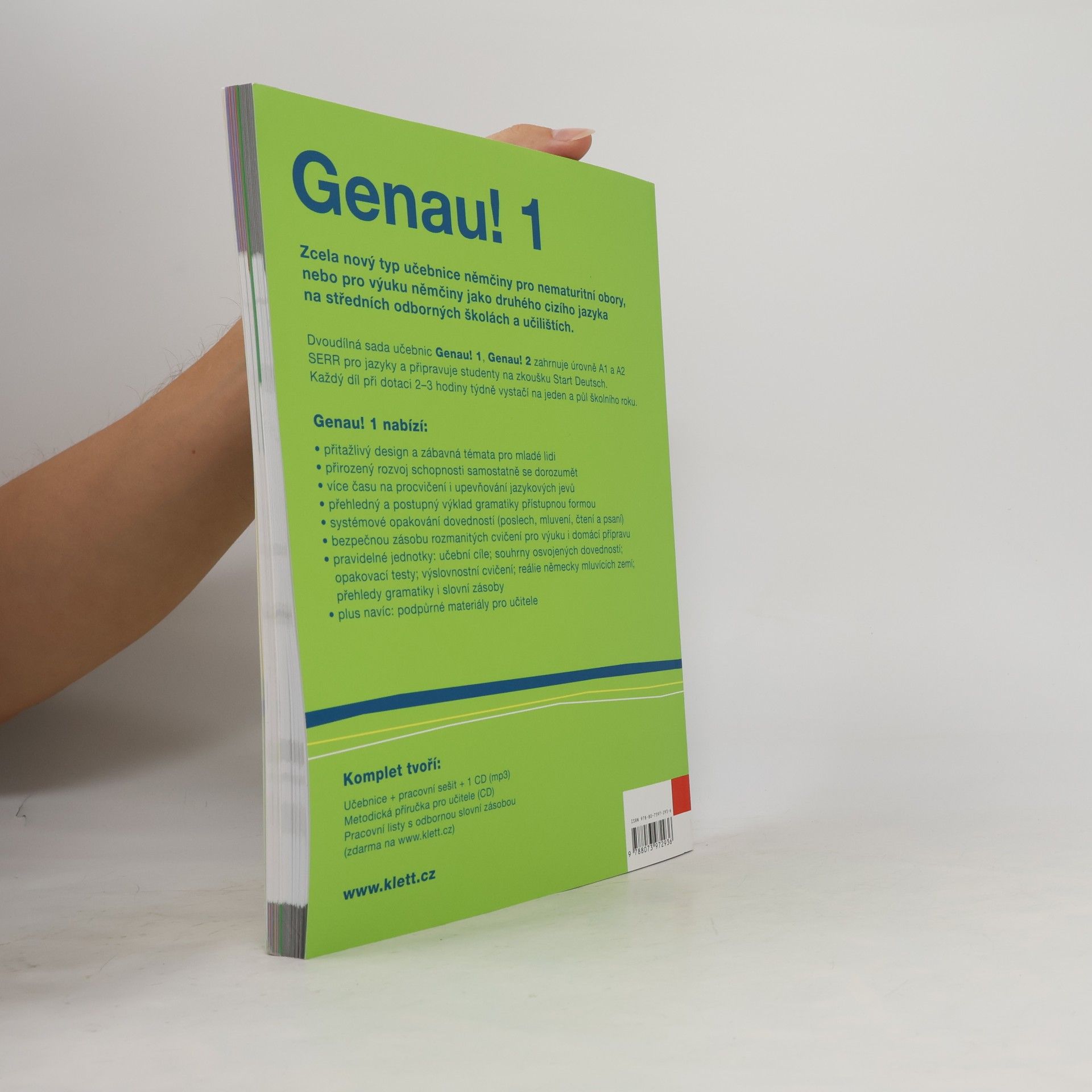 Collectif d'auteurs Genau! 1. Němčina pro střední odborné školy a učiliště: učebnice a pracovní sešit