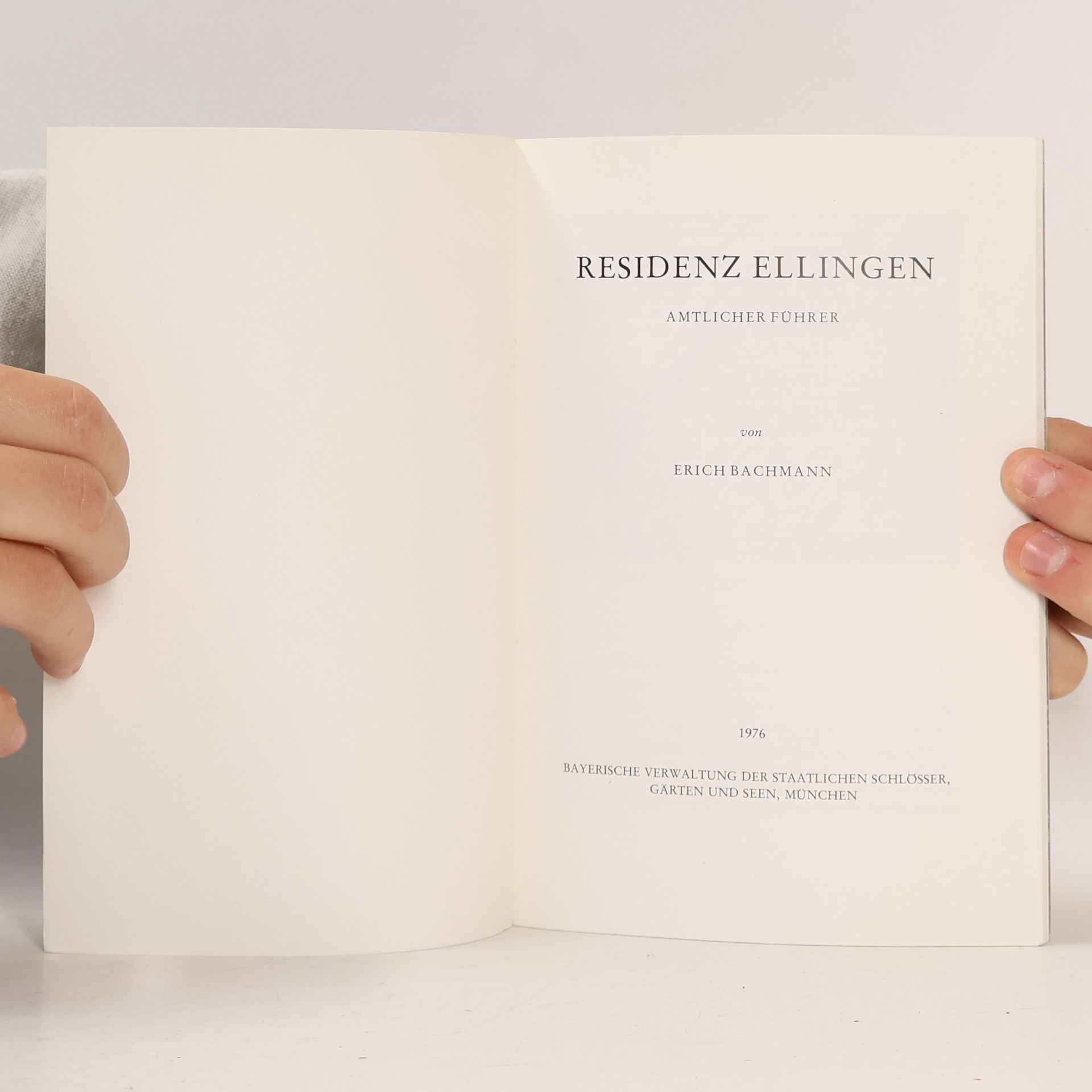 Erich Bachmann Residenz Ellingen