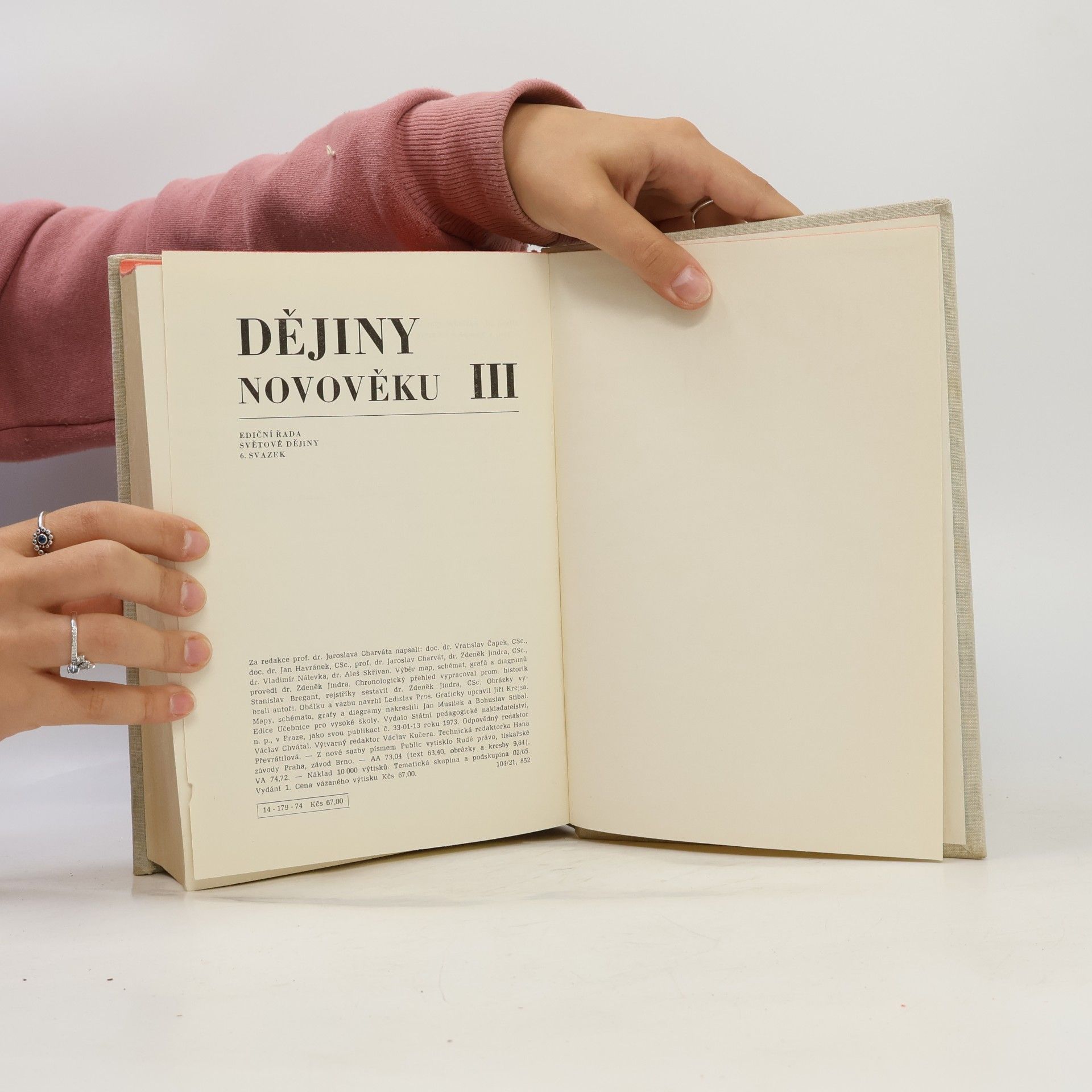 Autorenkollektiv Dějiny novověku III