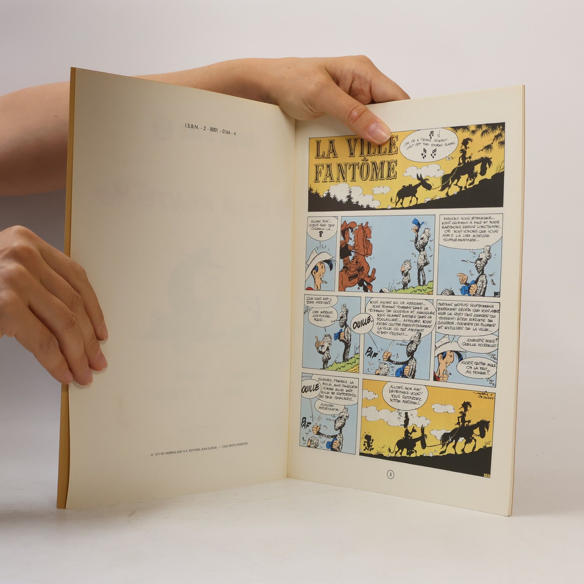 René Goscinny Lucky Luke 25. La ville fantome