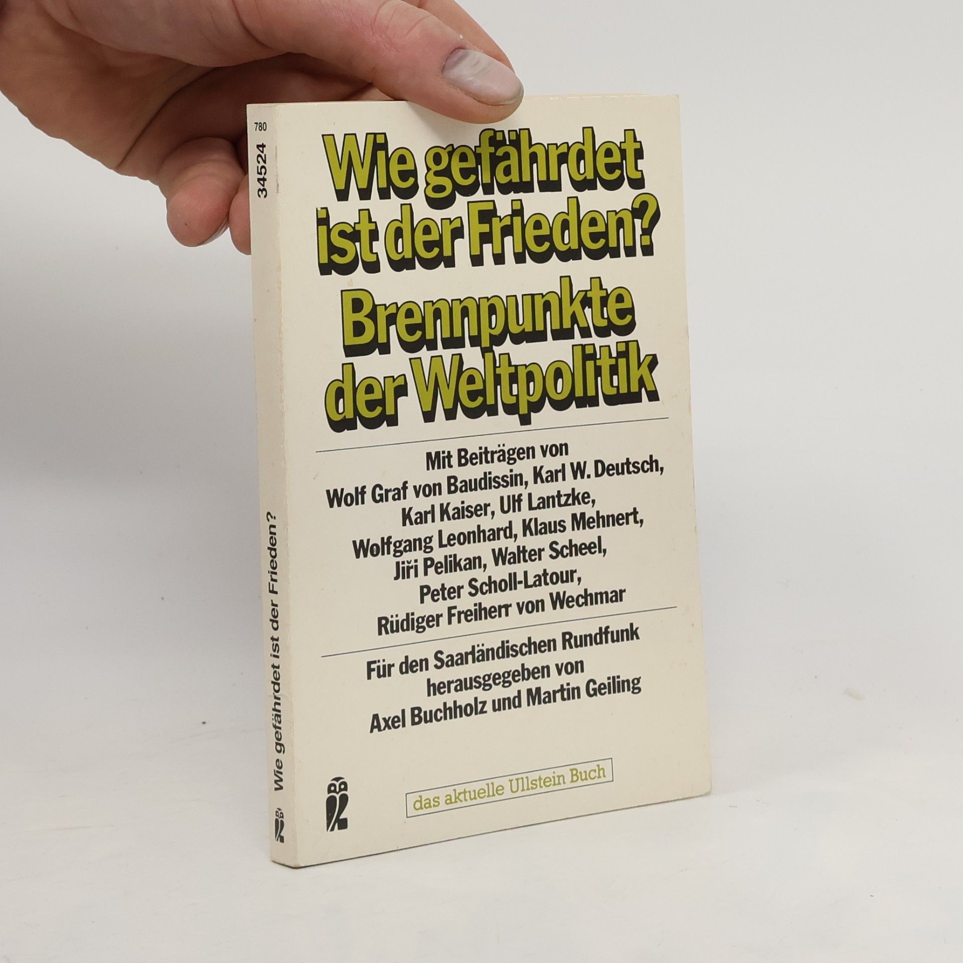 Martin Geiling Wie gefährdet ist der Frieden?