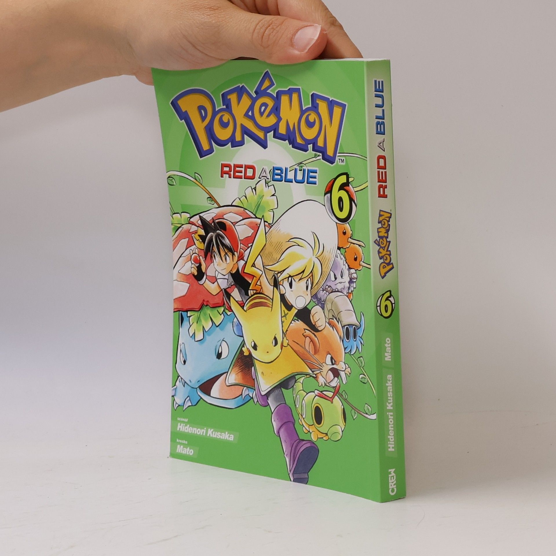 Hidenori Kusaka Pokémon. Red a Blue 6