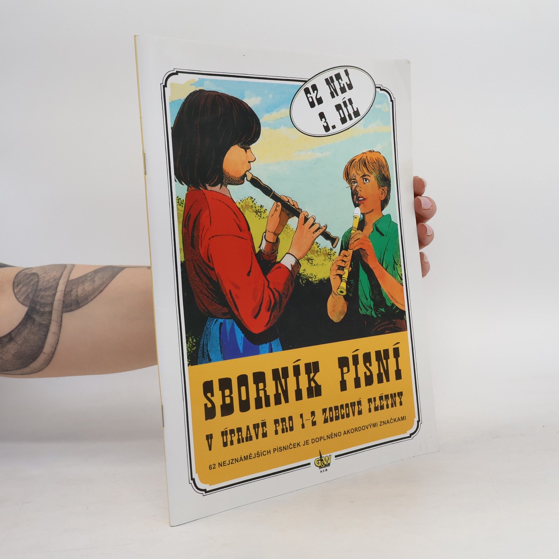 Sborník písní v úpravě pro zobcové flétny. 3.díl