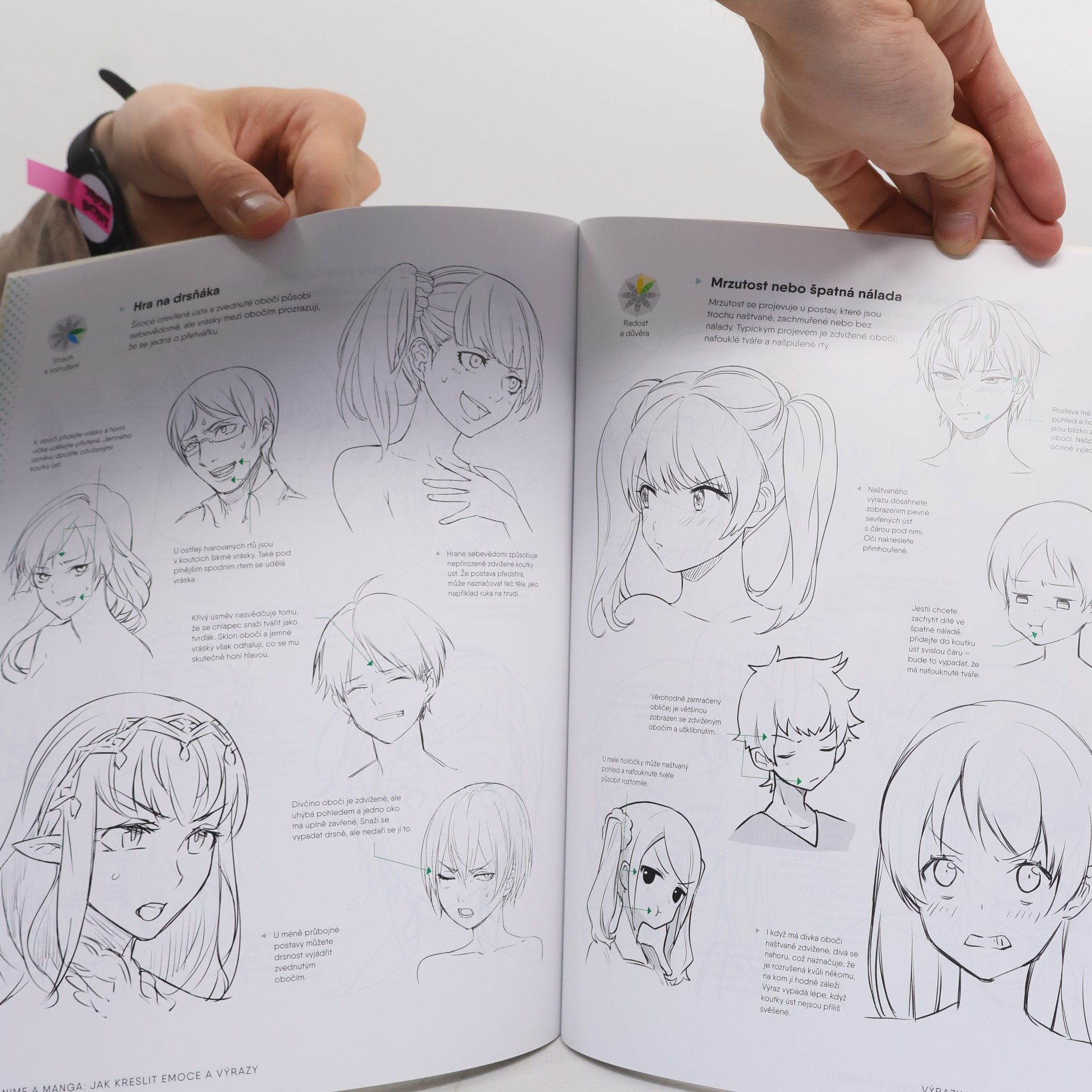Kateřina Košínová Anime a manga: Jak kreslit emoce a výrazy