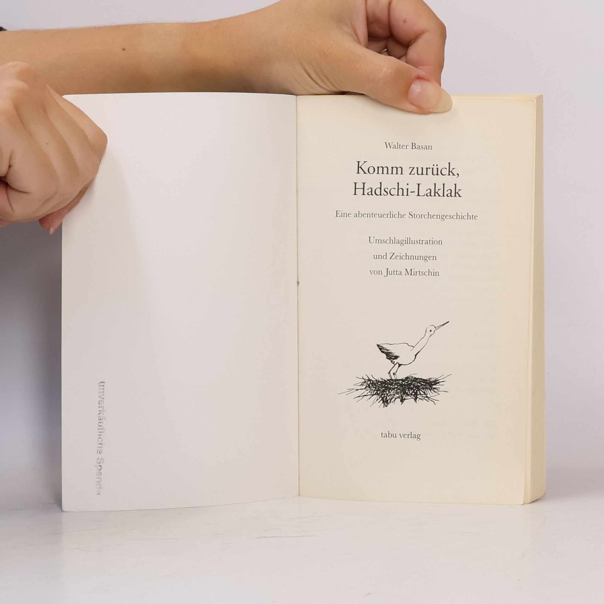 Walter Basan Komm zurück, Hadschi-Laklak