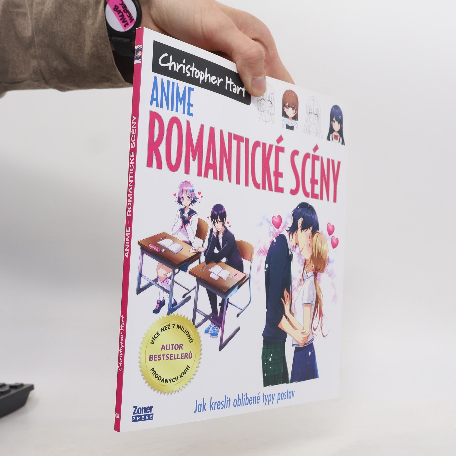 Christopher Hart Anime – romantické scény