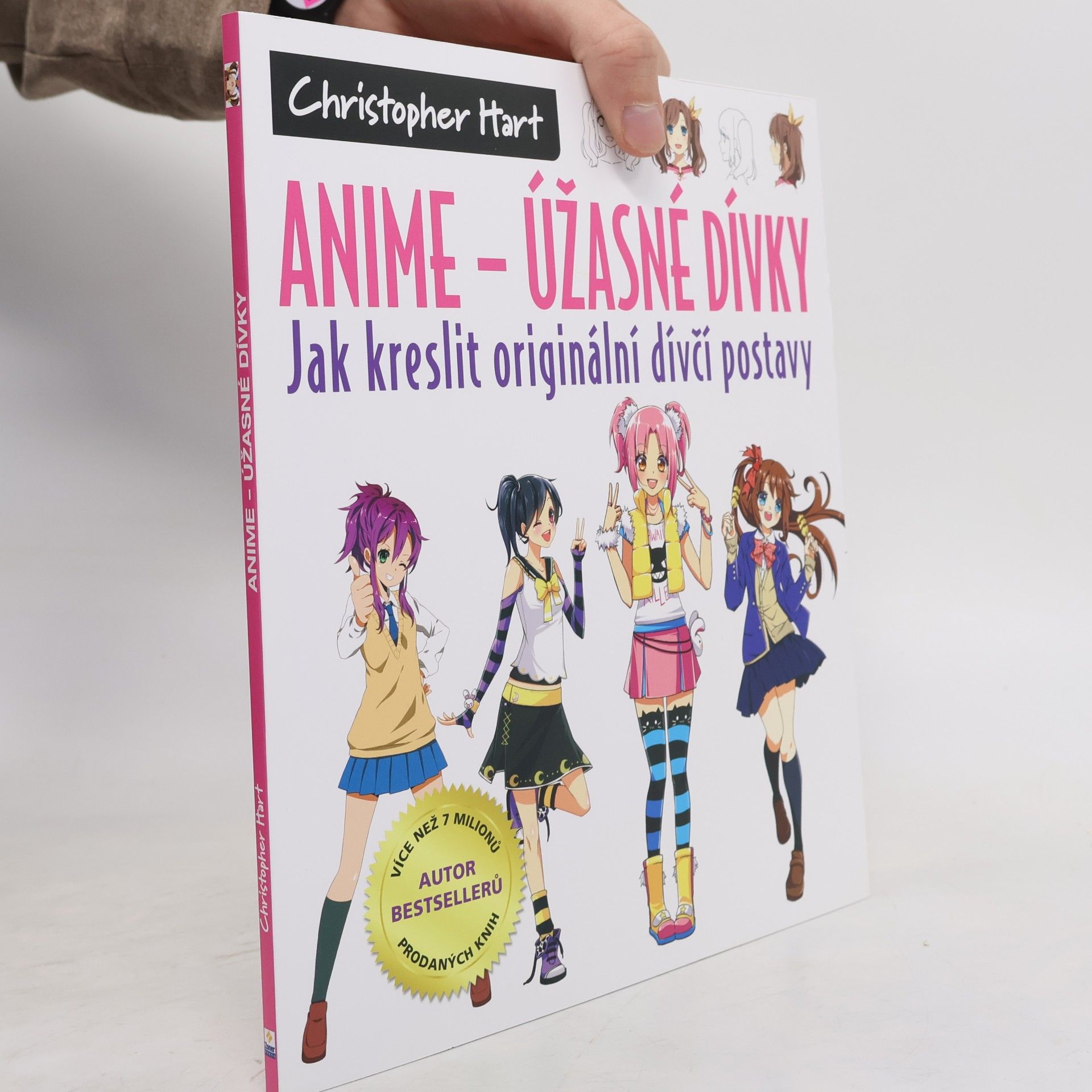 Christopher Hart Anime - úžasné dívky - jak kreslit originální dívčí postavy