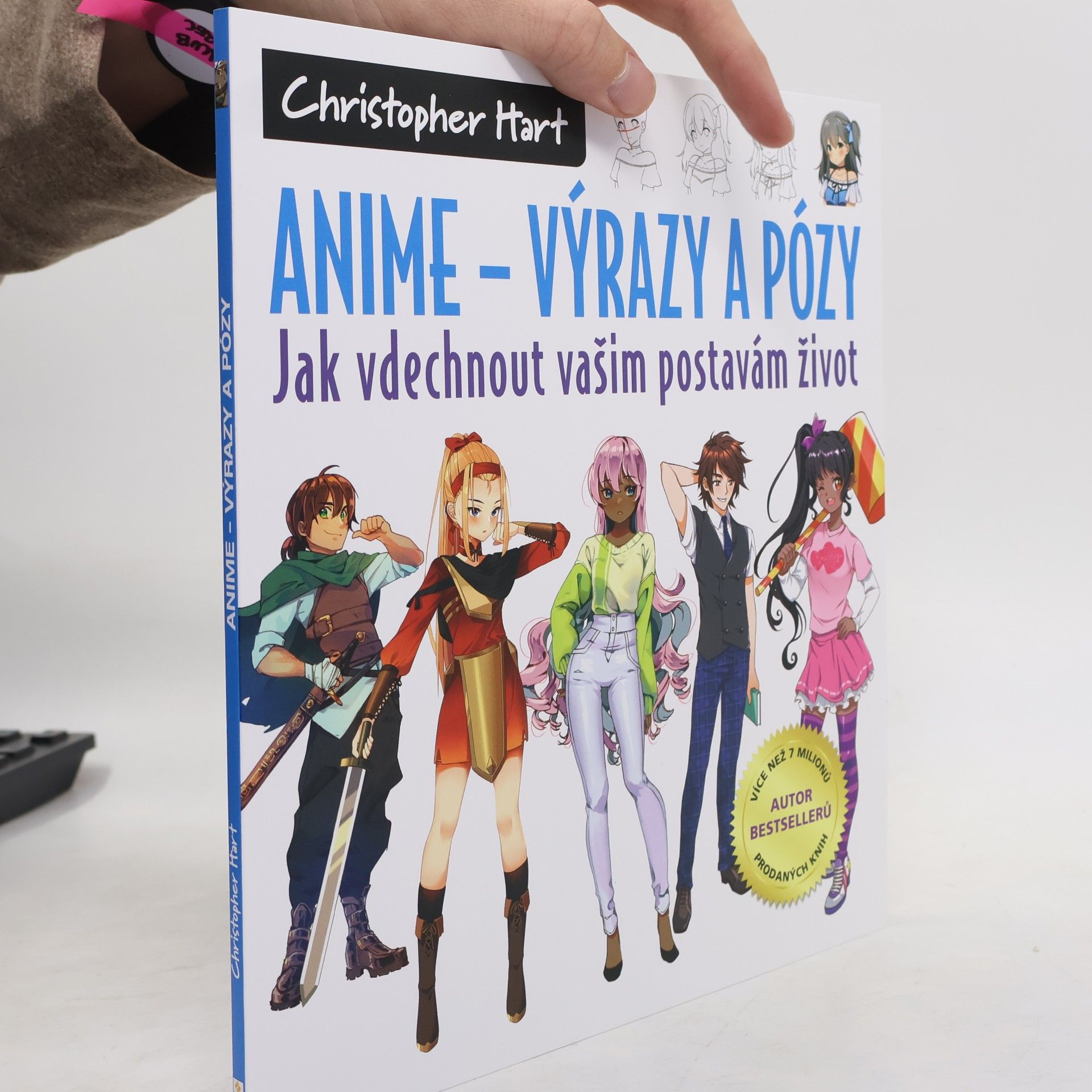 Christopher Hart Anime - výrazy a pózy
