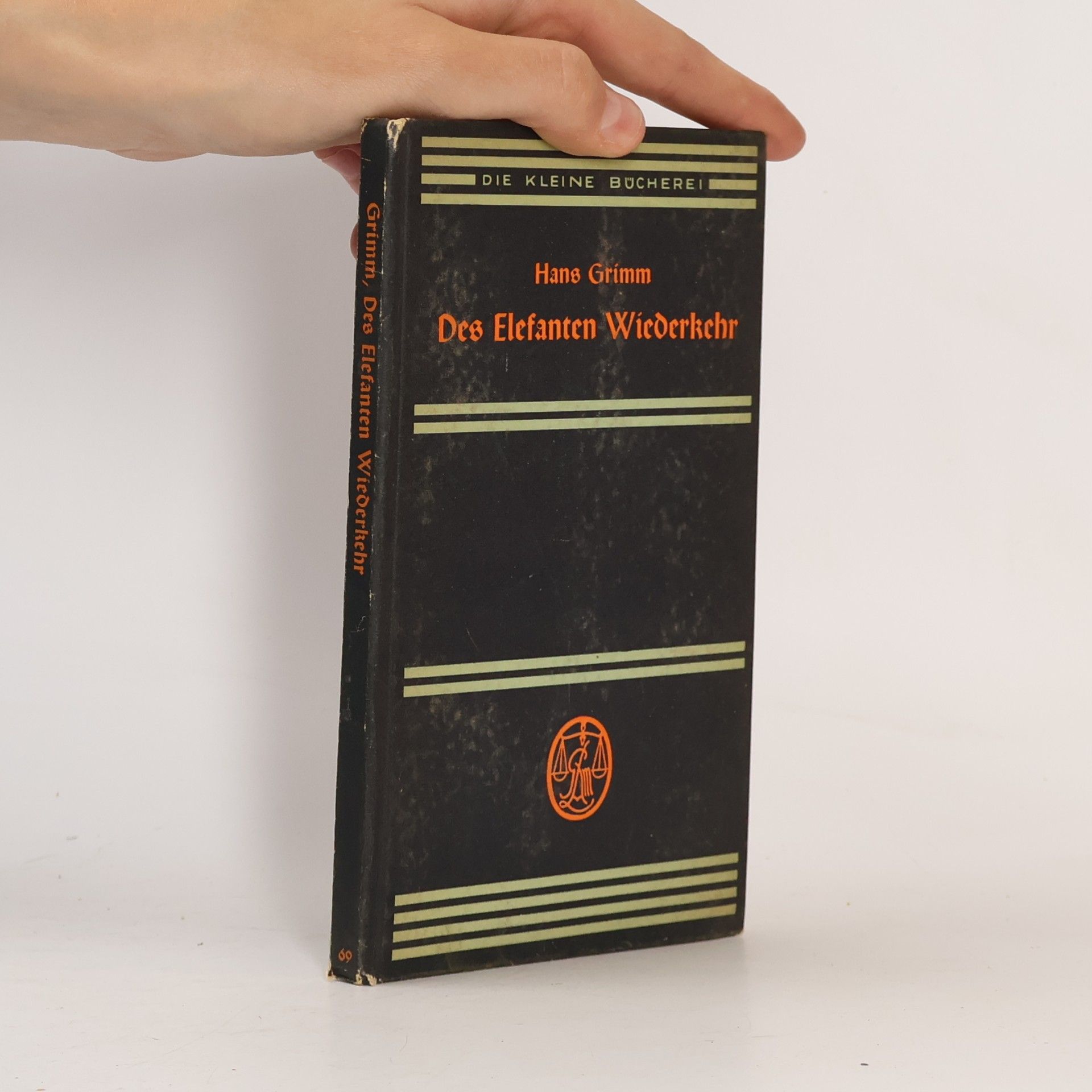 Hans Grimm Des Elefanten Wiederkehr
