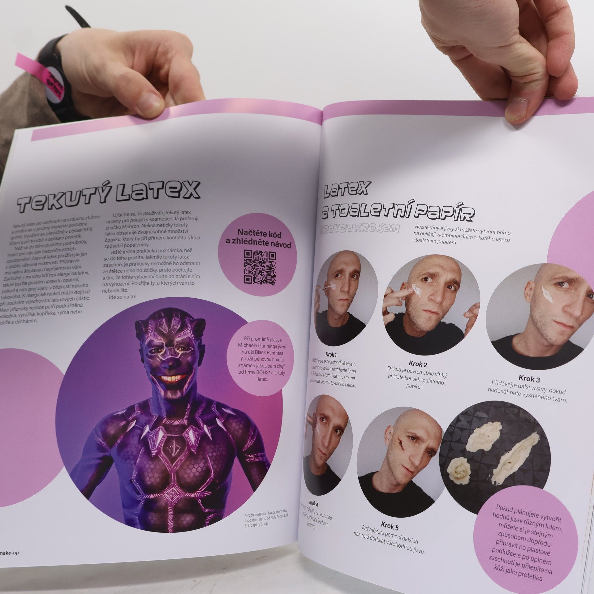 Chris Peck Cosplay make-up