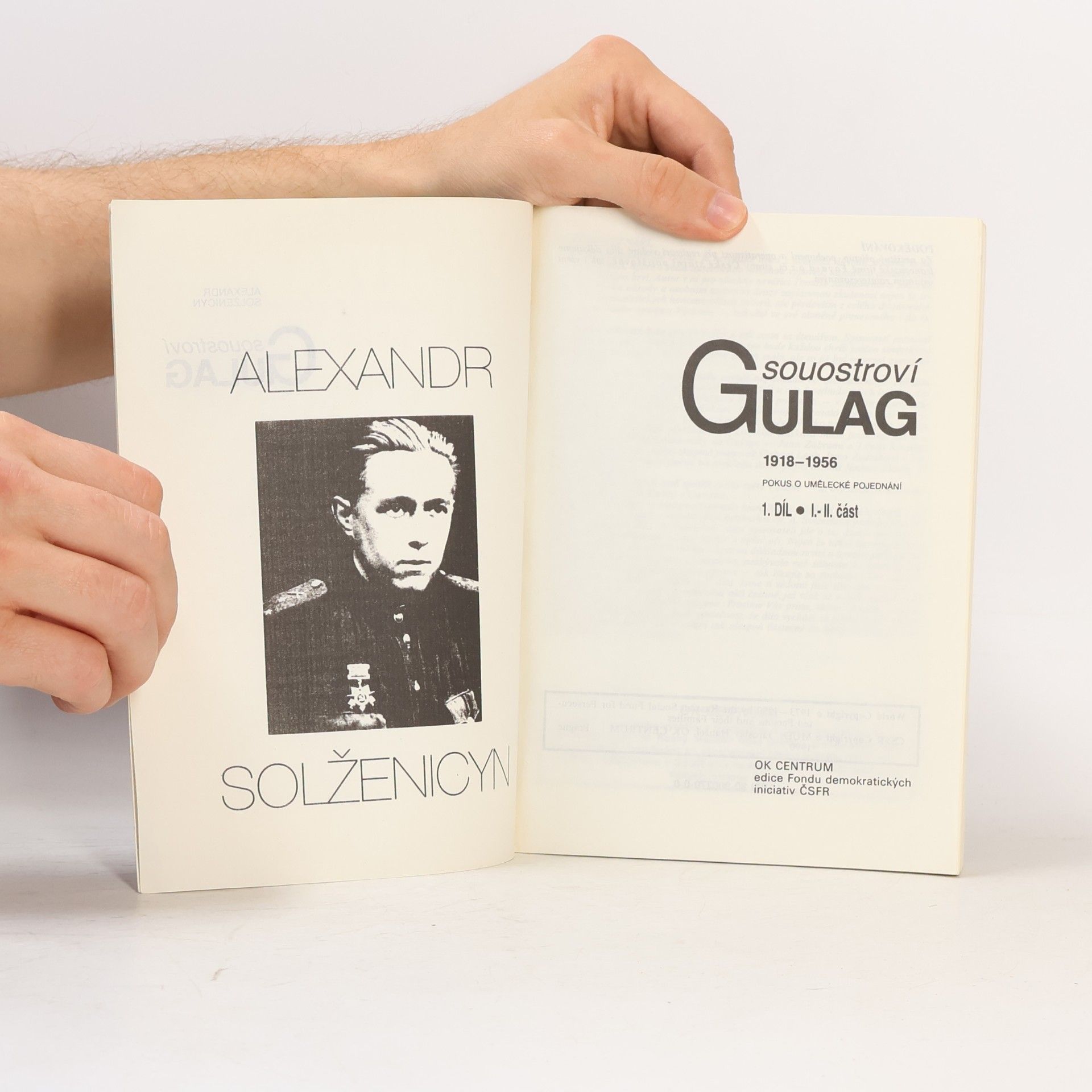 Aleksandr Solzhenitsyn Souostroví Gulag 1