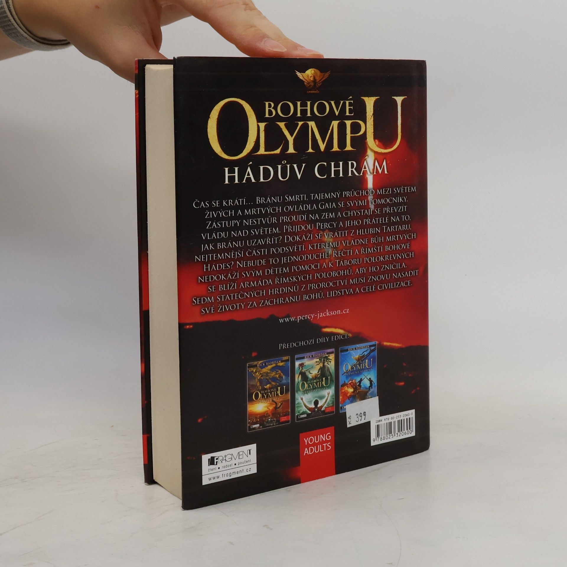Rick Riordan Bohové Olympu. Hádův chrám