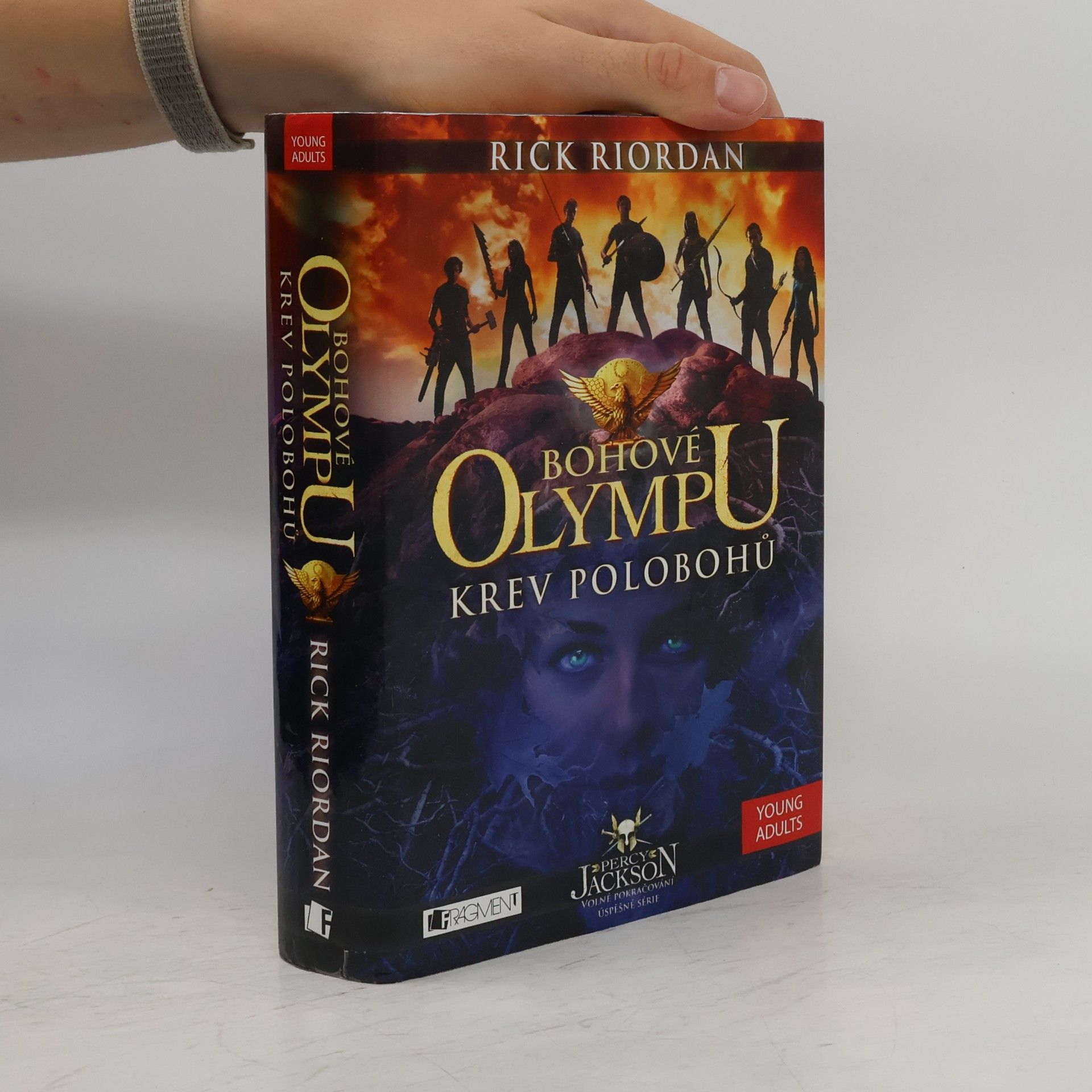Rick Riordan Bohové Olympu. Krev polobohů