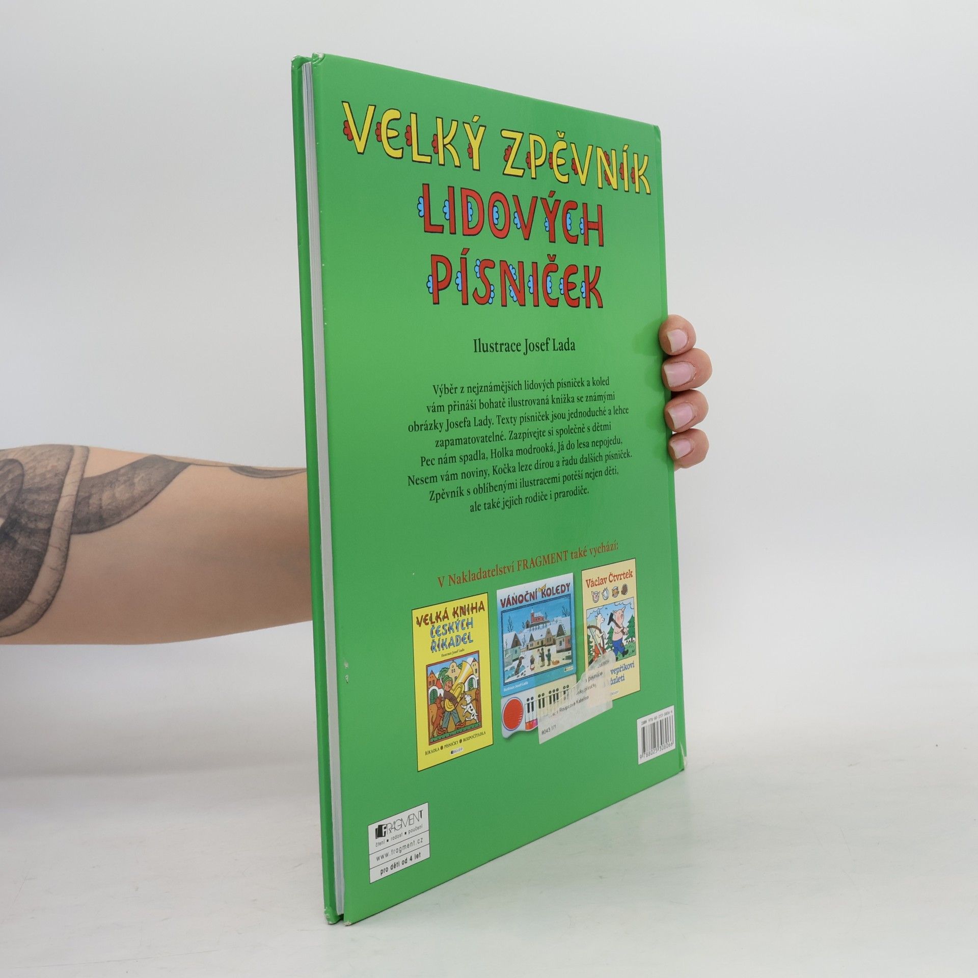 Josef Lada Velký zpěvník lidových písniček