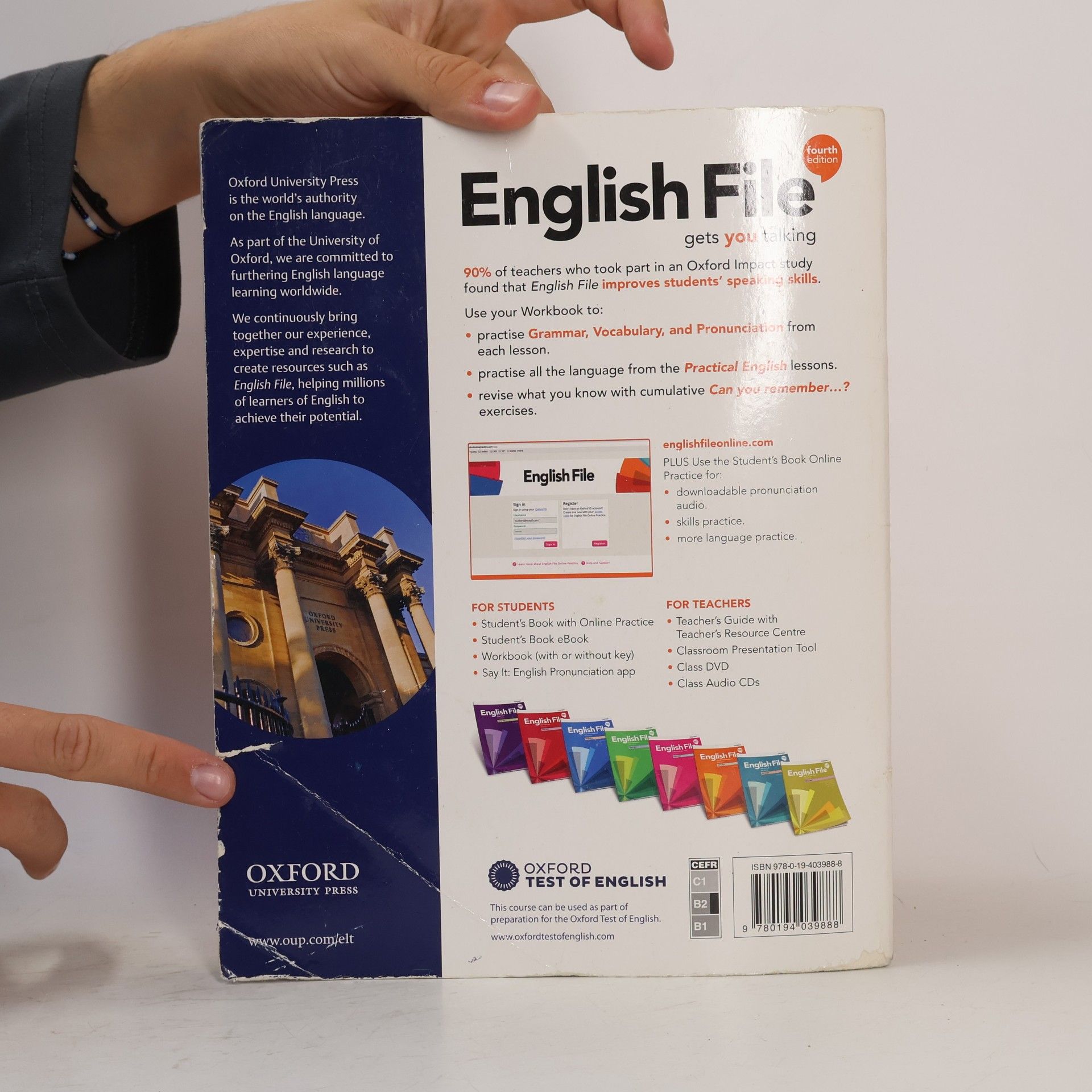 Various authors English File. Upper-intermediate Workbook. With Key.