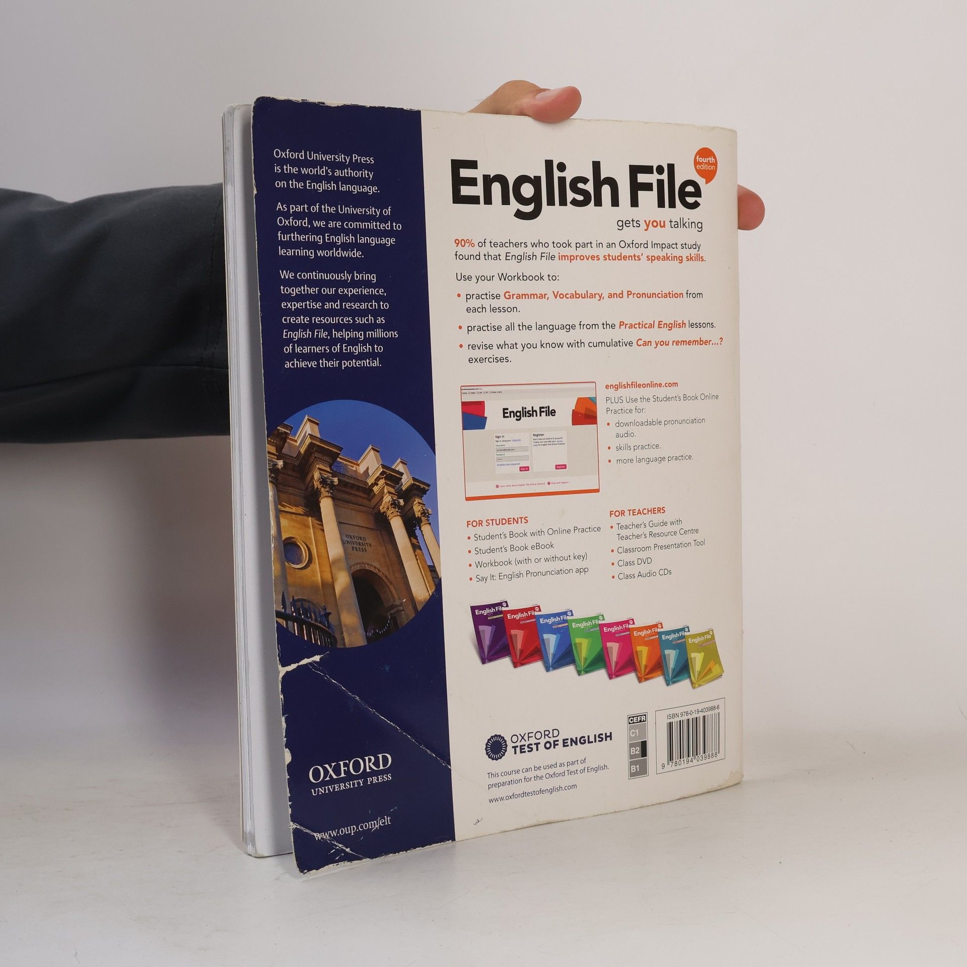 Various authors English File. Upper-intermediate Workbook. With Key.