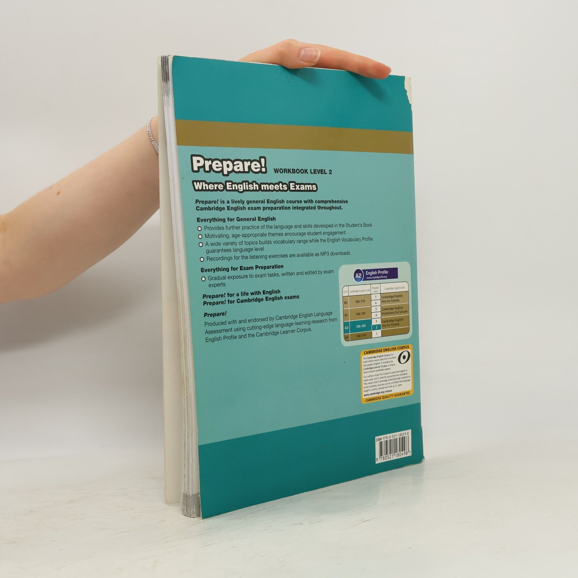 Garan Holcombe Cambridge English Prepare! Level 2 Workbook