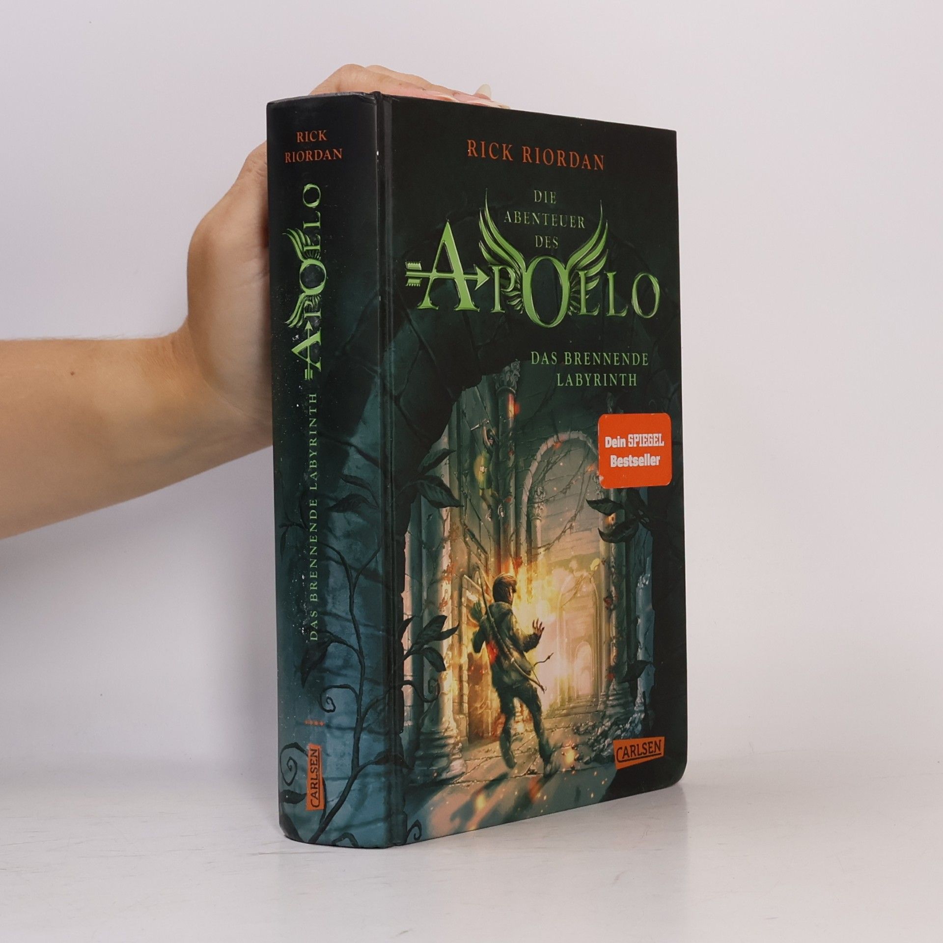 Rick Riordan Das brennende Labyrinth
