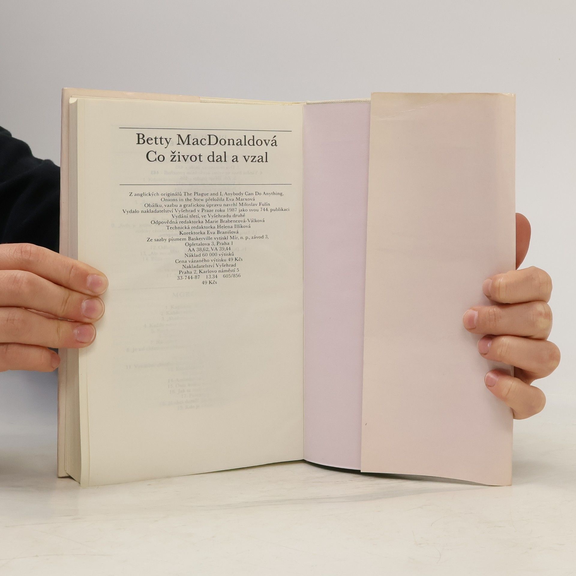 Betty MacDonald Co život dal a vzal