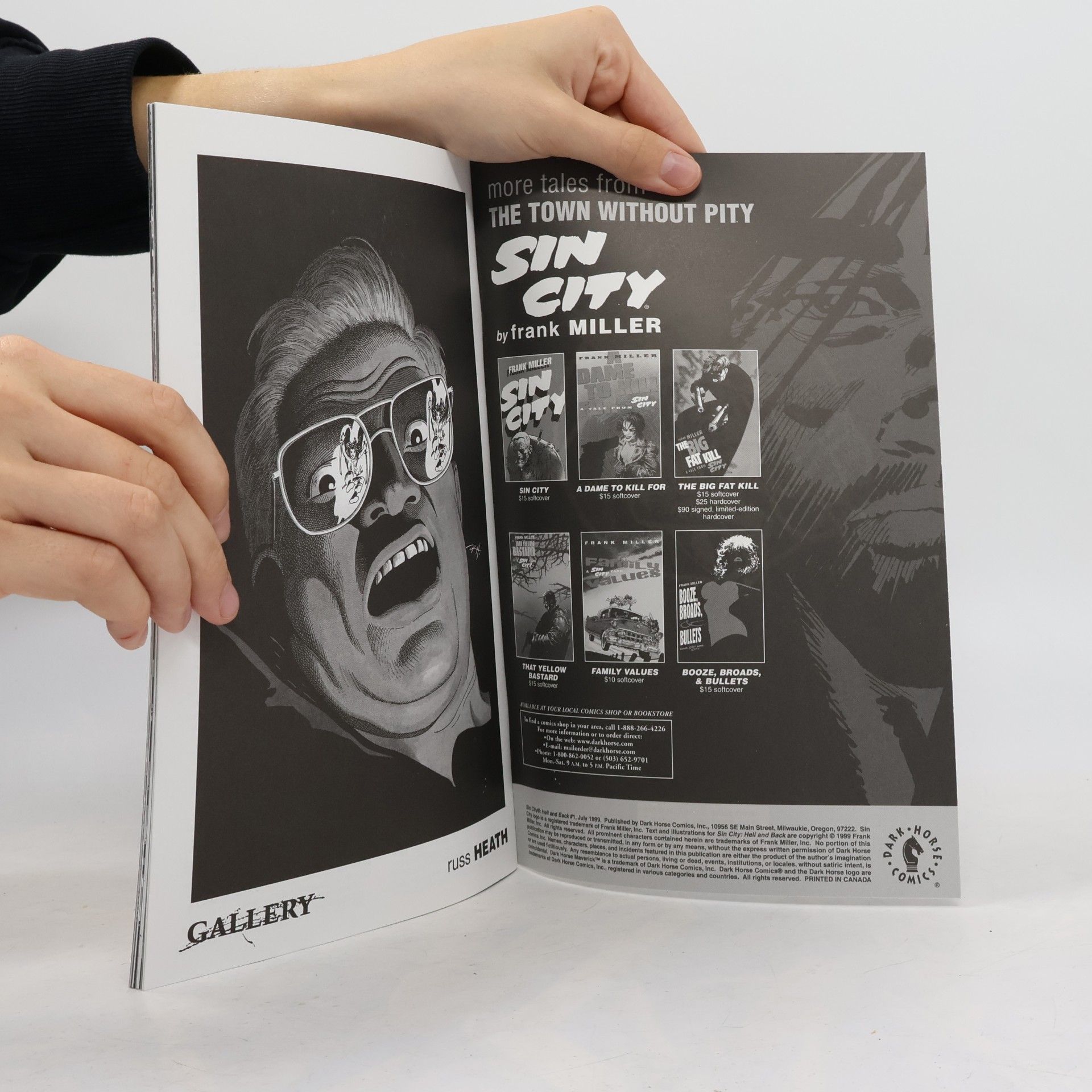 Frank Miller Sin City. Hell and Back 1