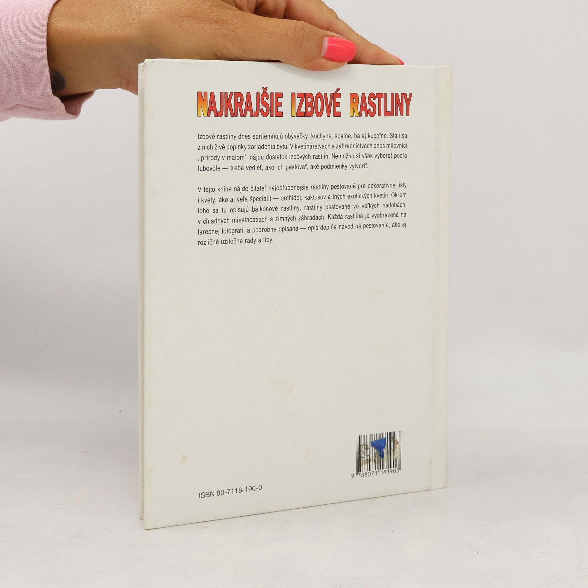 Halina Heitz Najkrajšie izbové rastliny