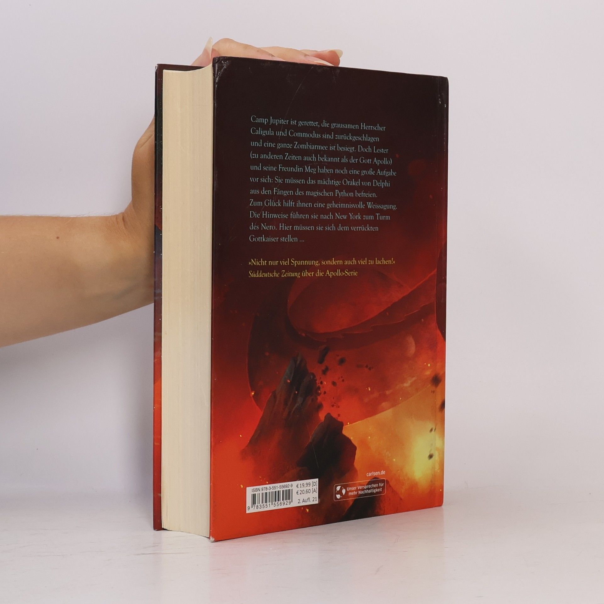 Rick Riordan Die Abenteuer des Apollo 5: Der Turm des Nero