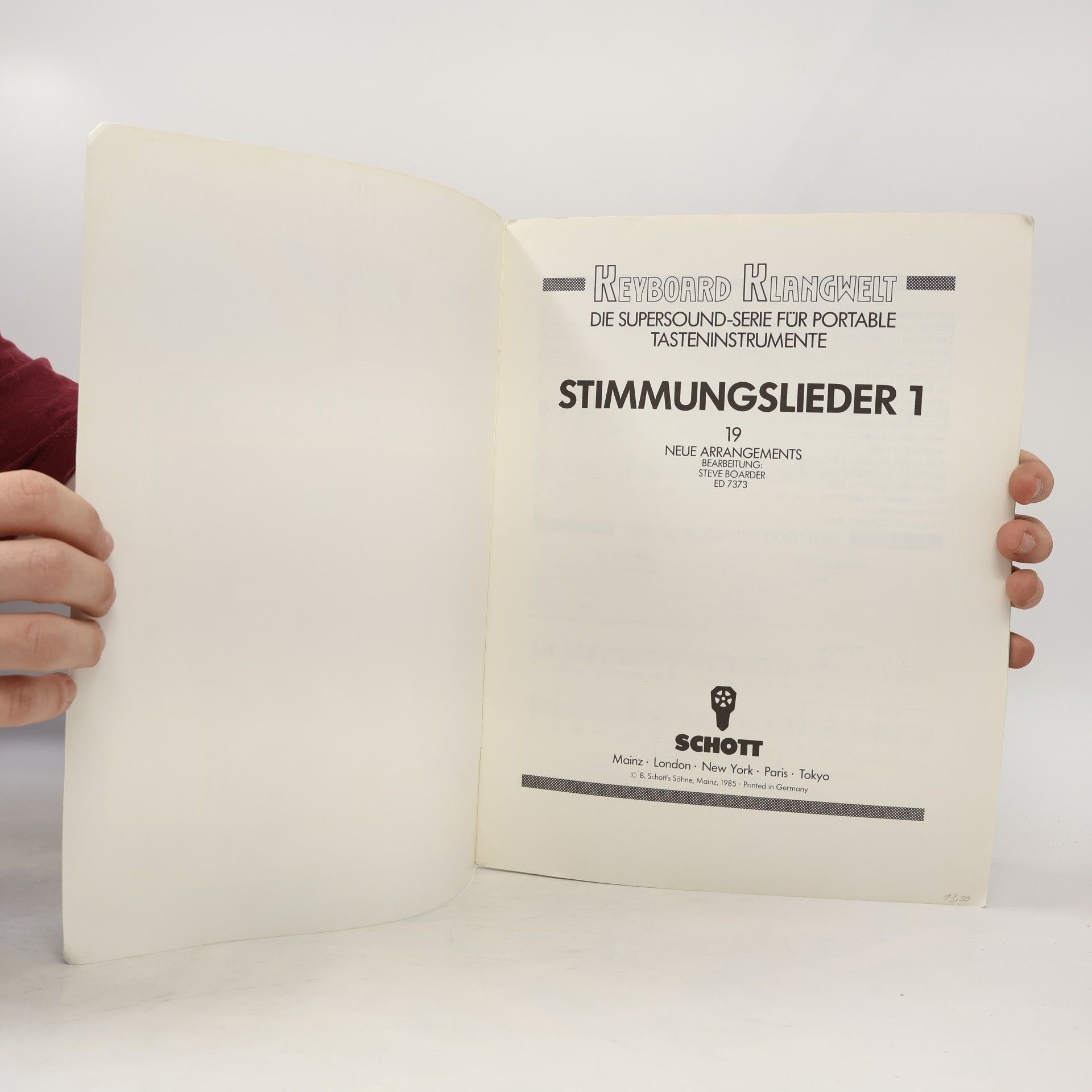 Autorenkollektiv Keyboard Klangwelt – Stimmungslieder 1