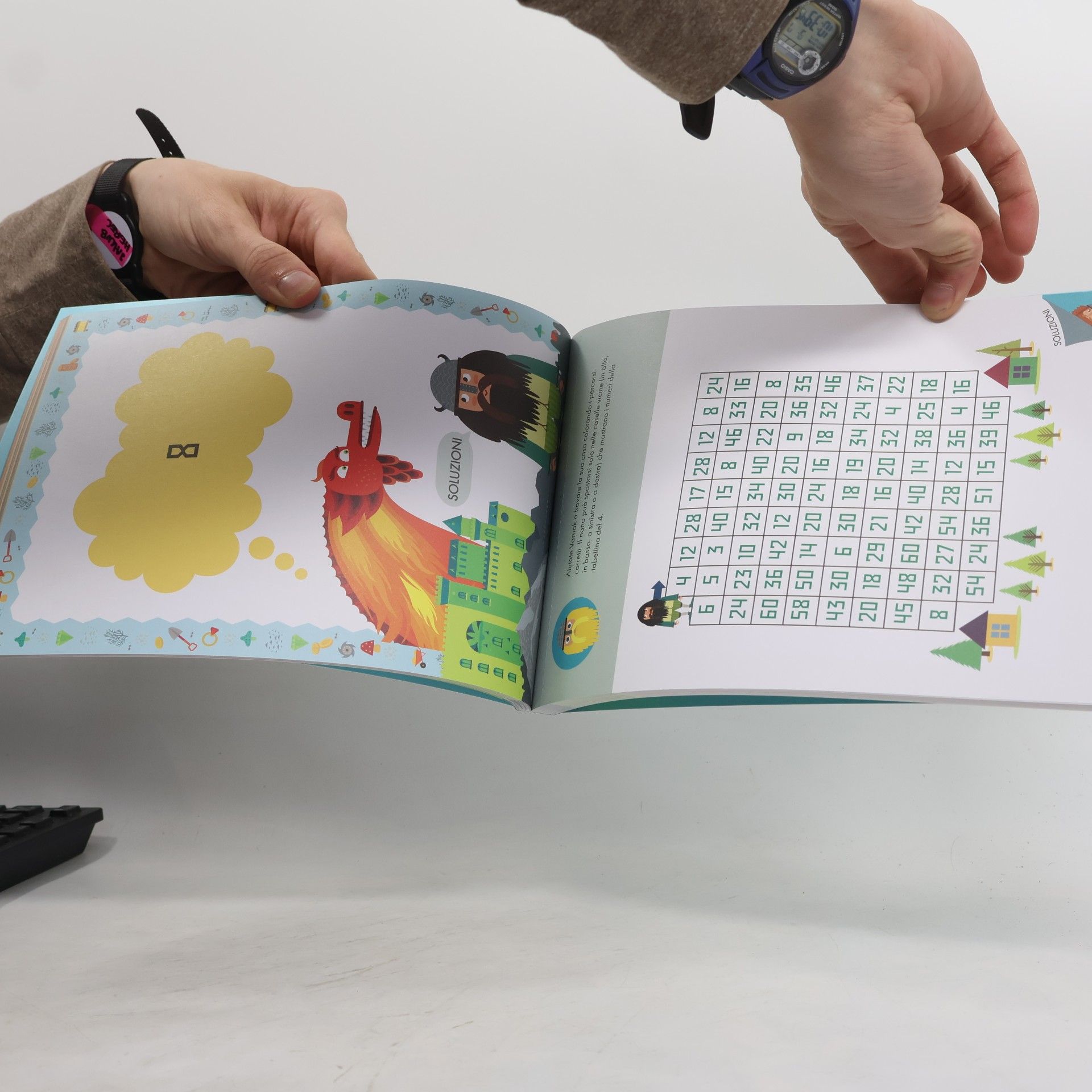 100 giochi per domare le tabelline. Pazzi per la matematica