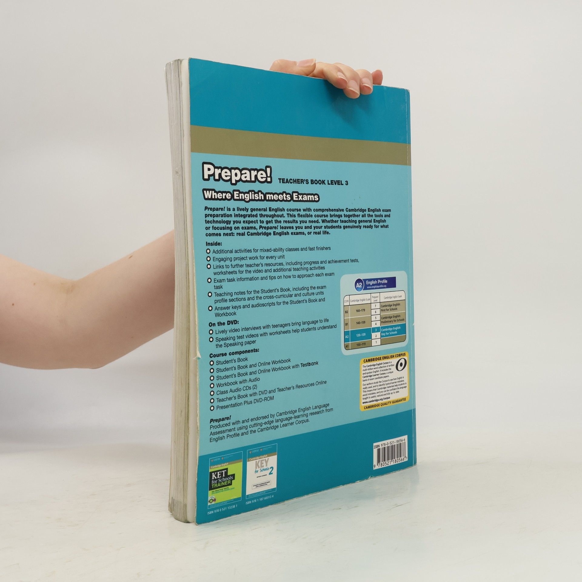 Wayne Rimmer Cambridge English Prepare! Level 3 Teacher's Book with DVD and Teacher's Resources Online