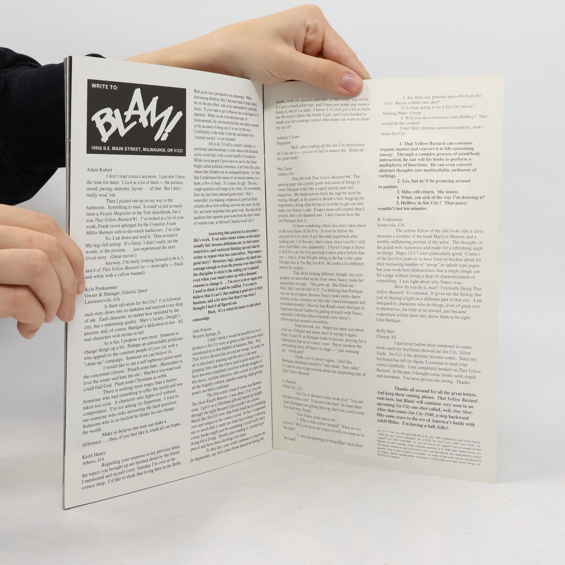 Autores varios Sin City: That Yellow Bastard 6
