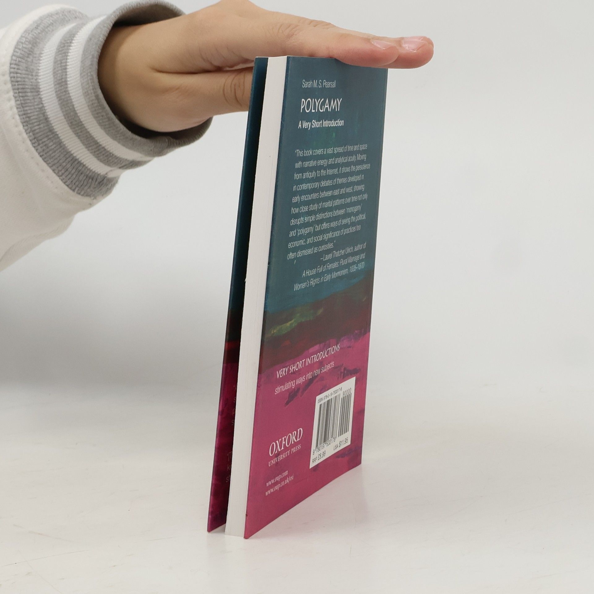 Sarah M.S. Pearsall Very Short Introductions - 697: Polygamy